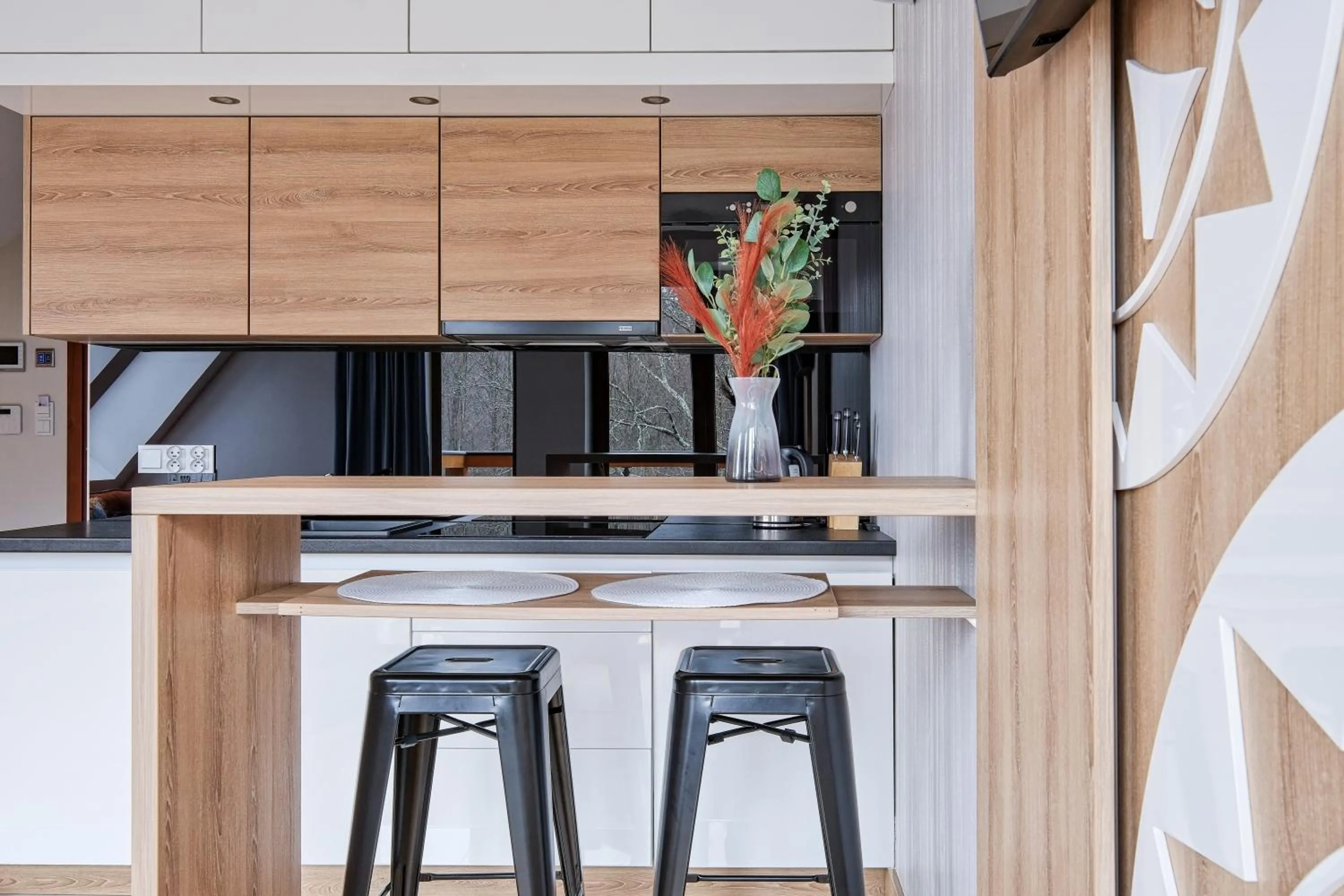 Kitchen or kitchenette in Aparthotel Góralski Spa & Restaurant