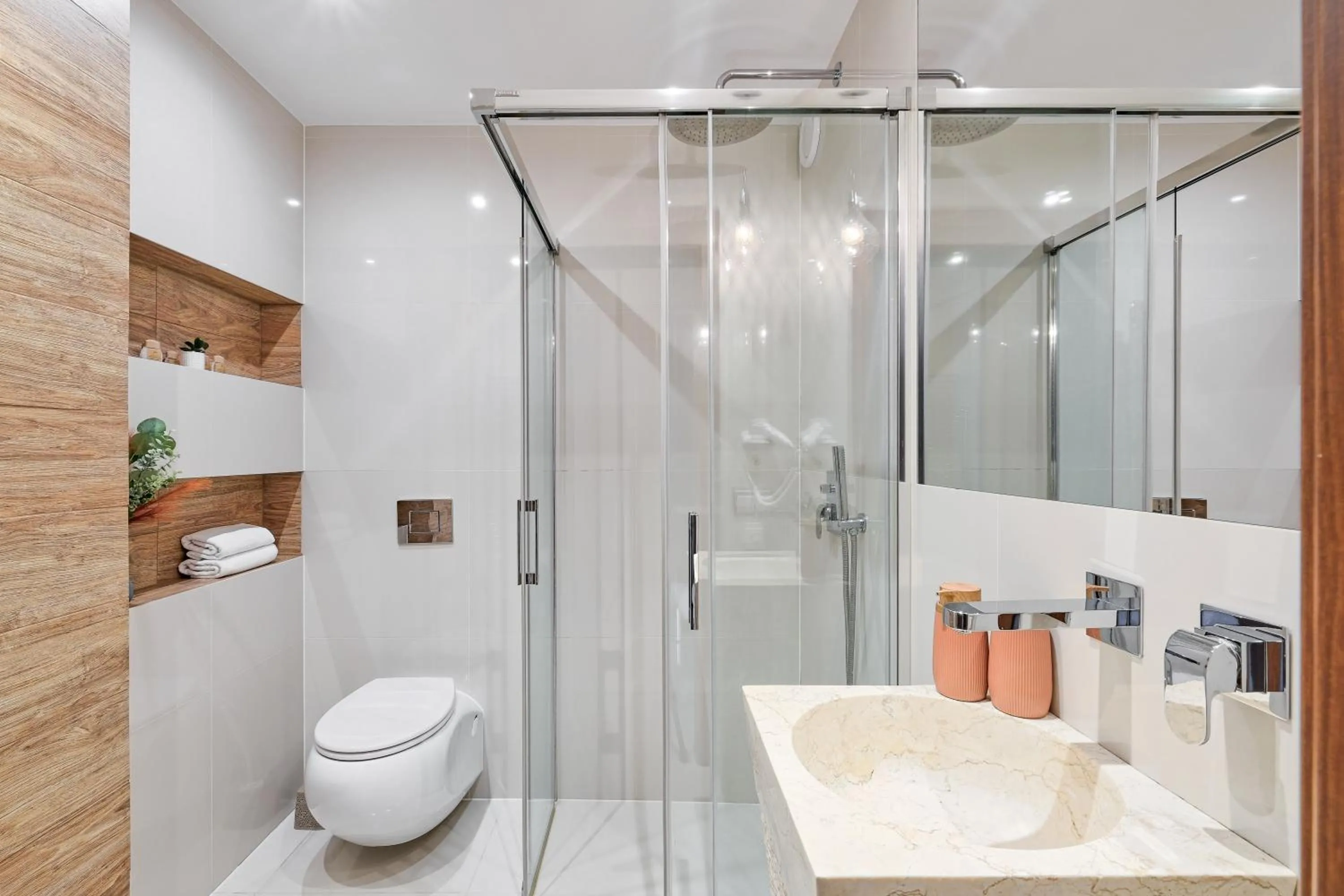 Shower in Aparthotel Góralski Spa & Restaurant