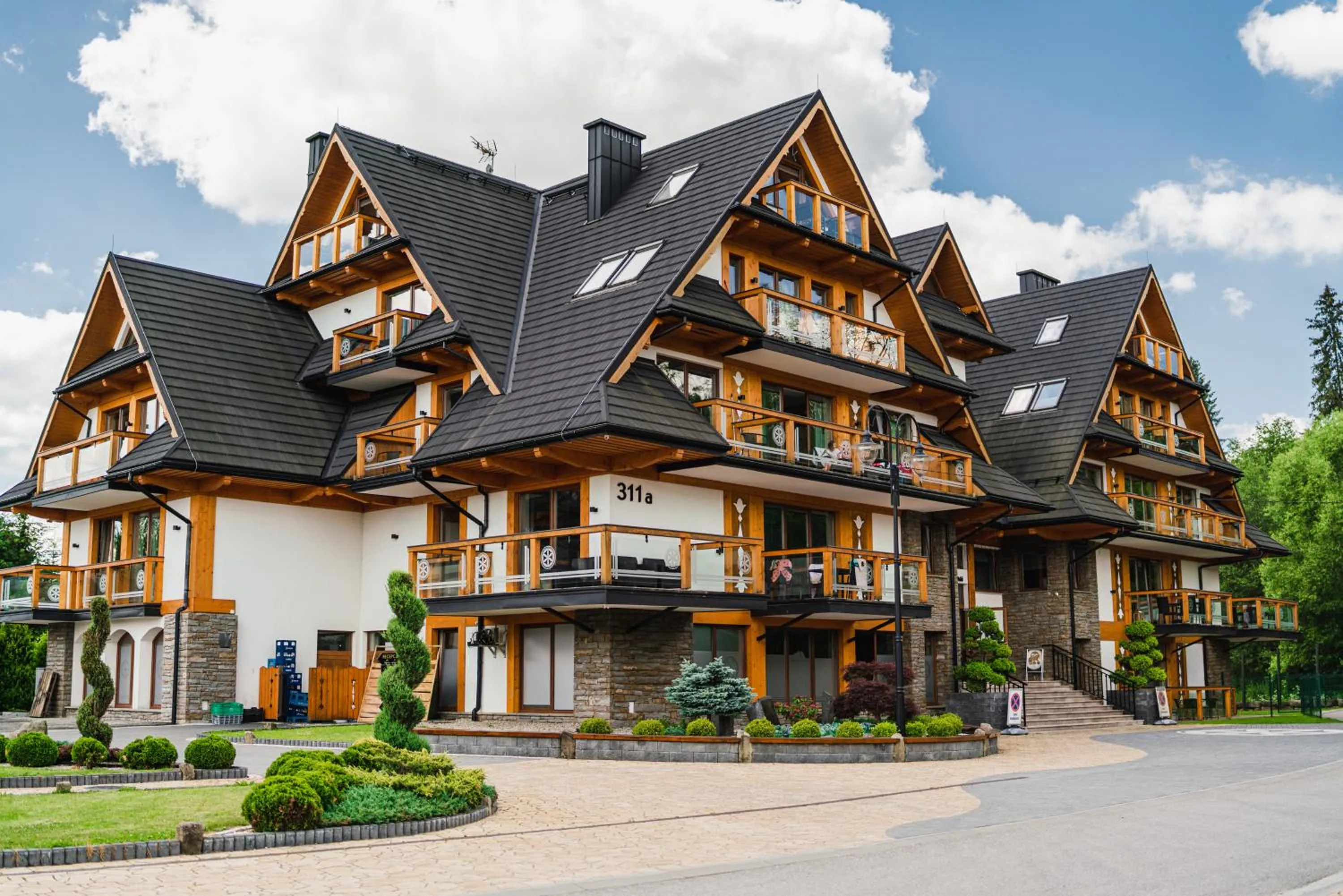 Property building in Aparthotel Góralski Spa & Restaurant
