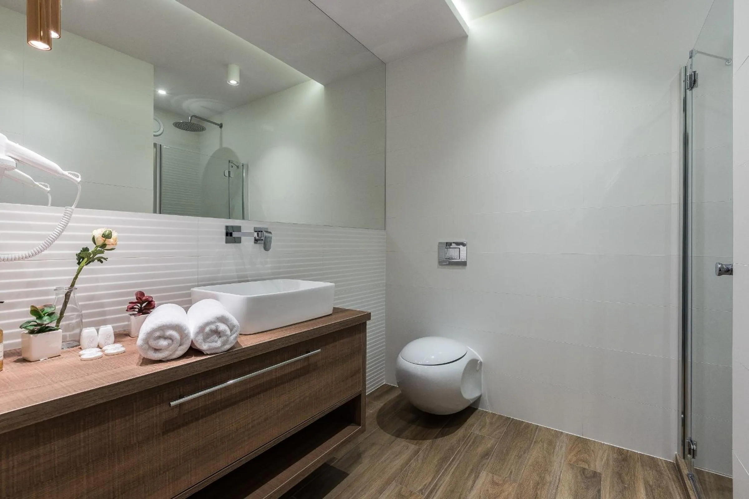 Shower in Aparthotel Góralski Spa & Restaurant