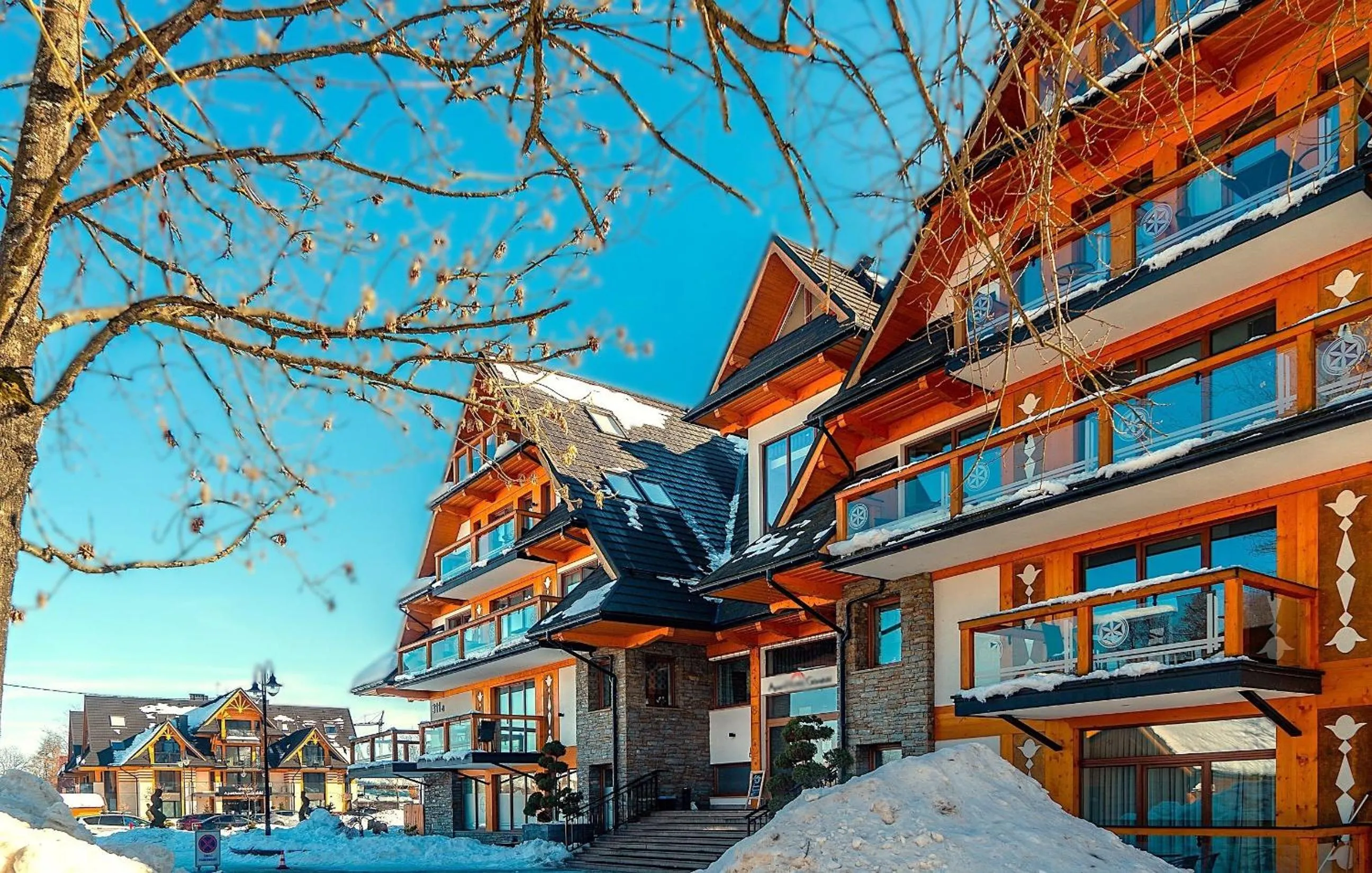 Property building in Aparthotel Góralski Spa & Restaurant