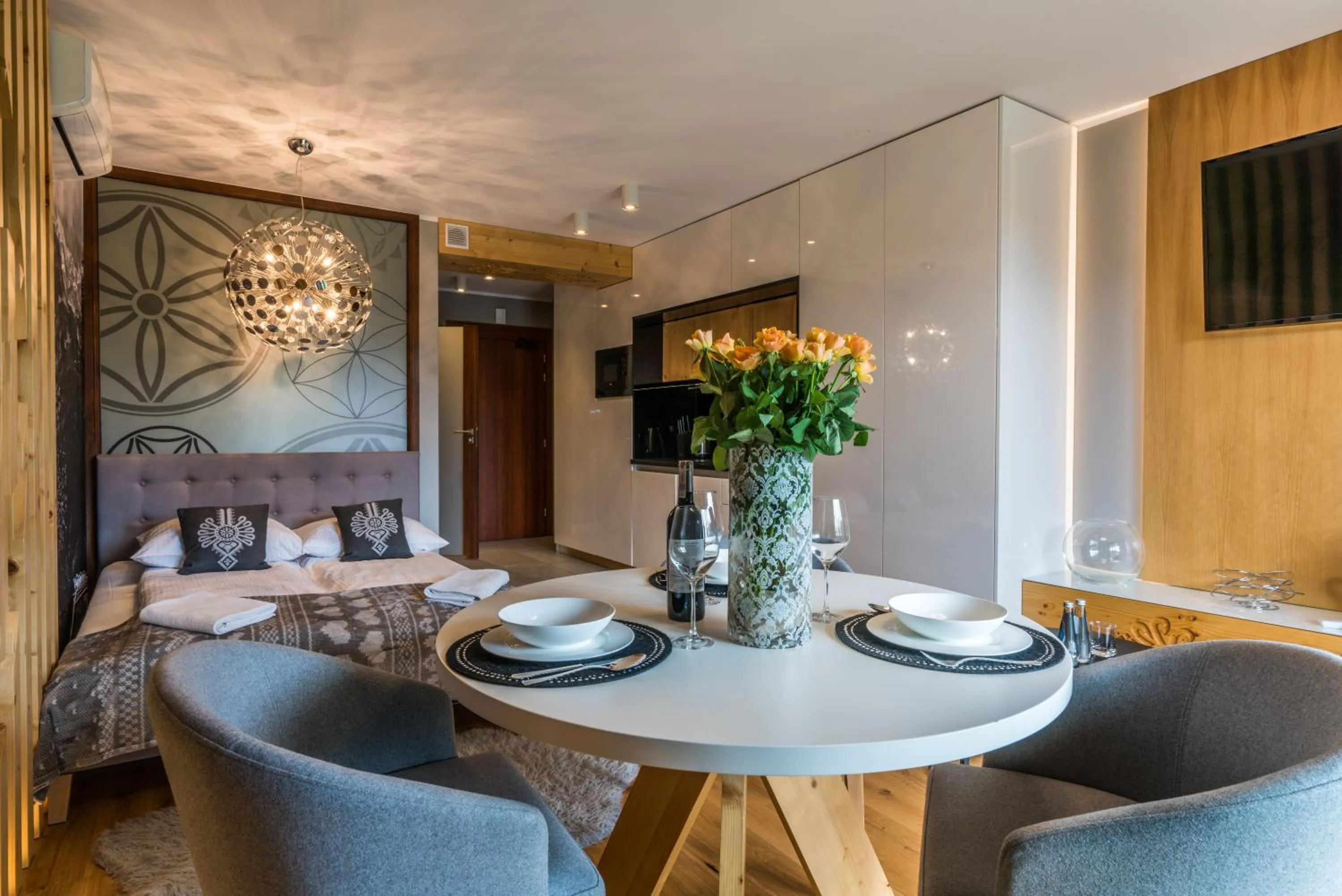 Living room in Aparthotel Góralski Spa & Restaurant