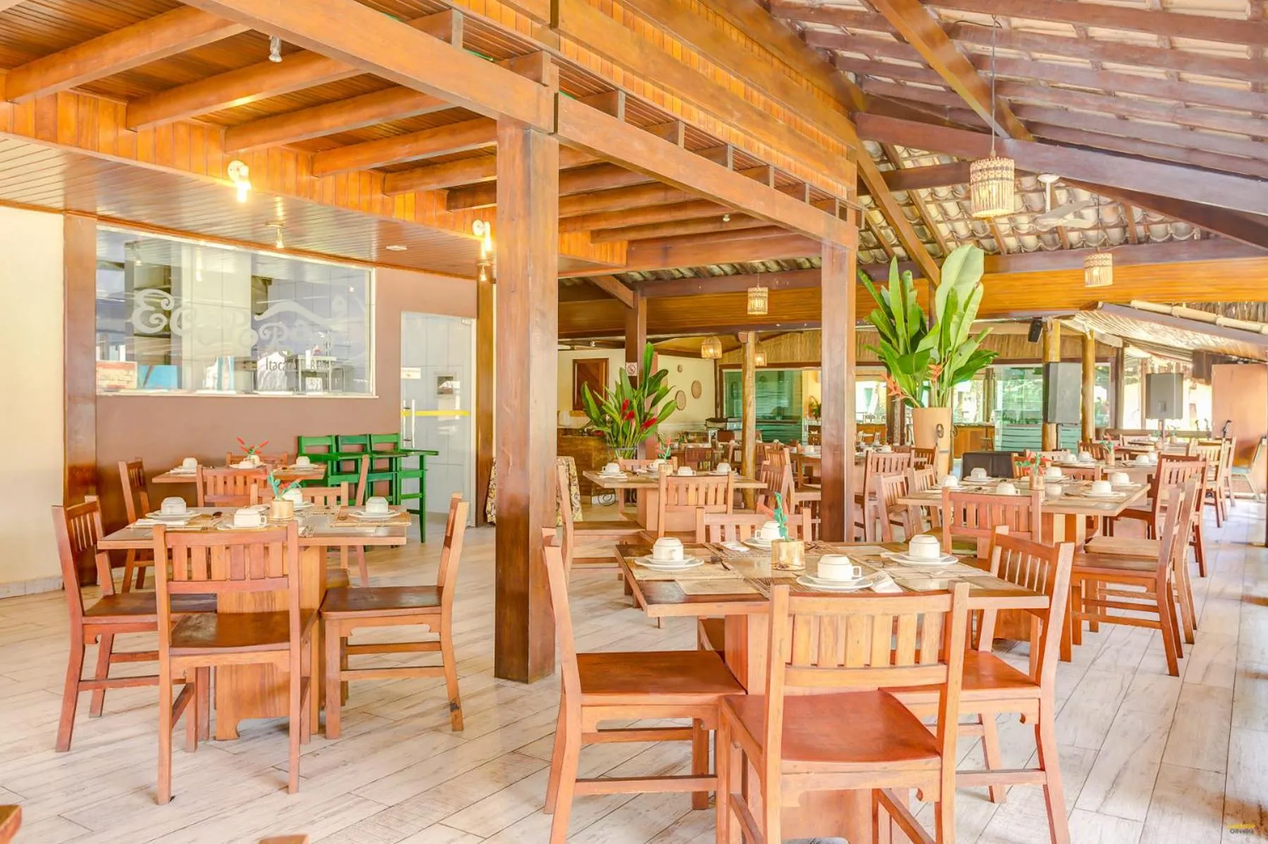 Restaurant/places to eat in Ecoporan Hotel Charme Spa & Eventos