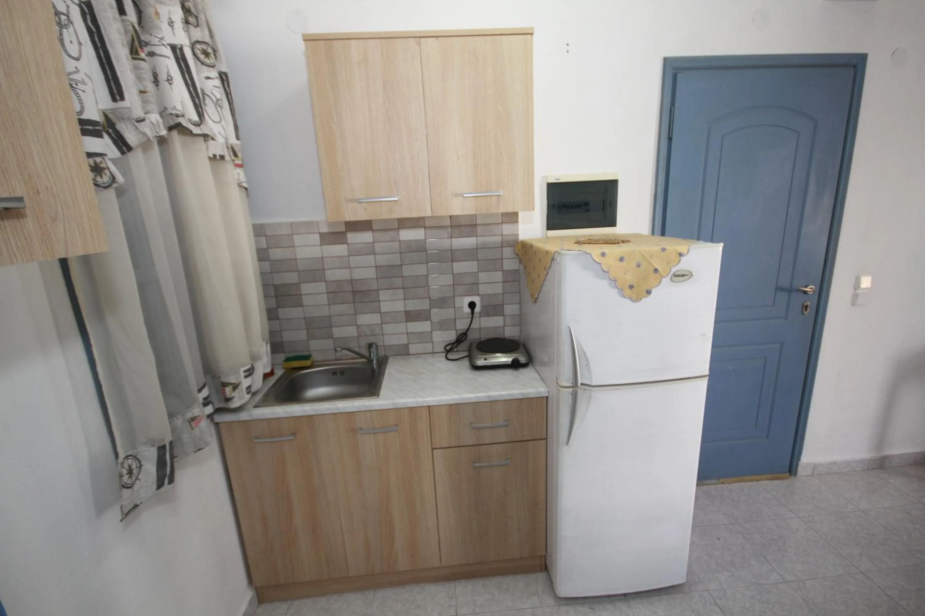 Kitchen or kitchenette in Maistrali Studios