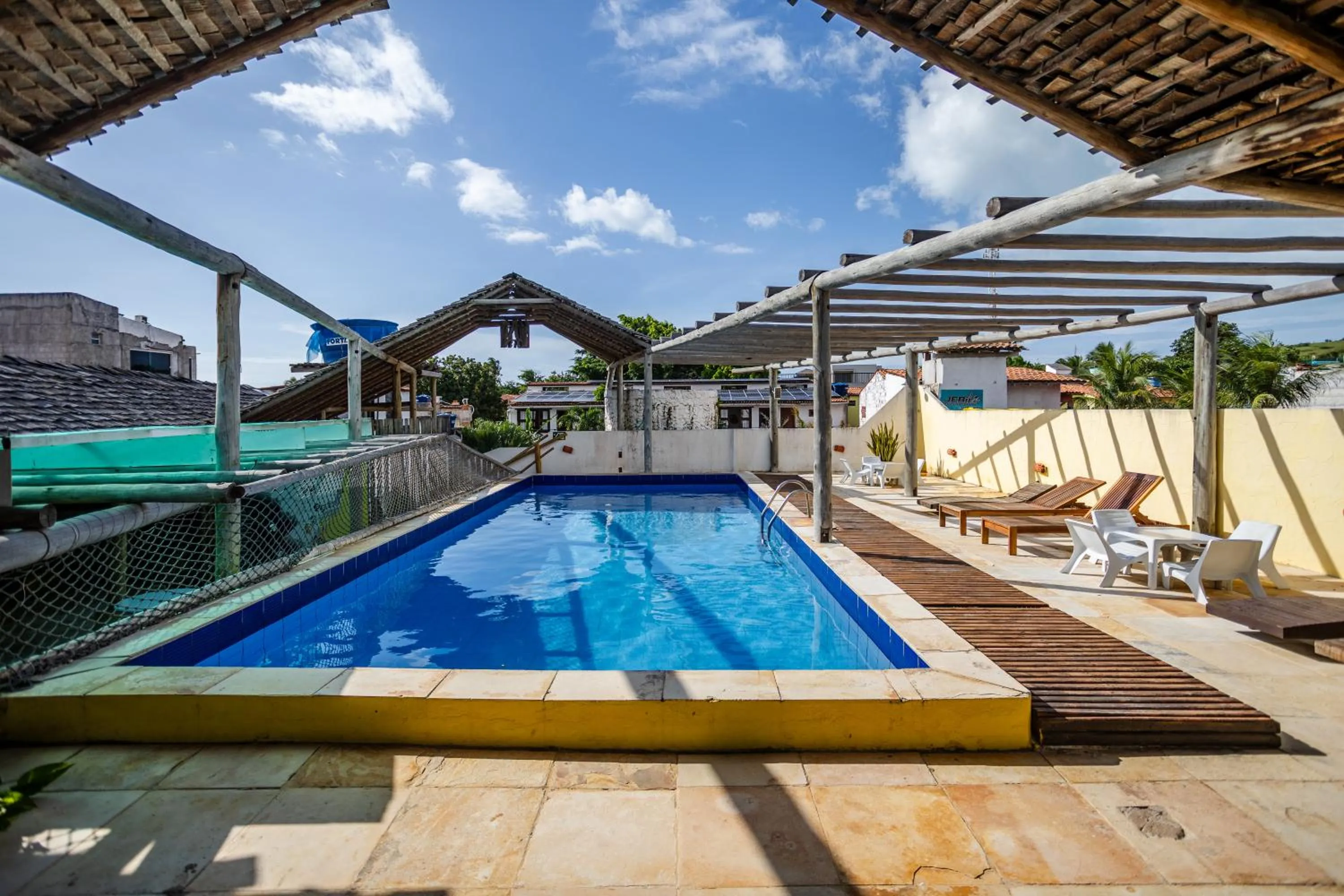 Pool view in Jeri Village Hotel