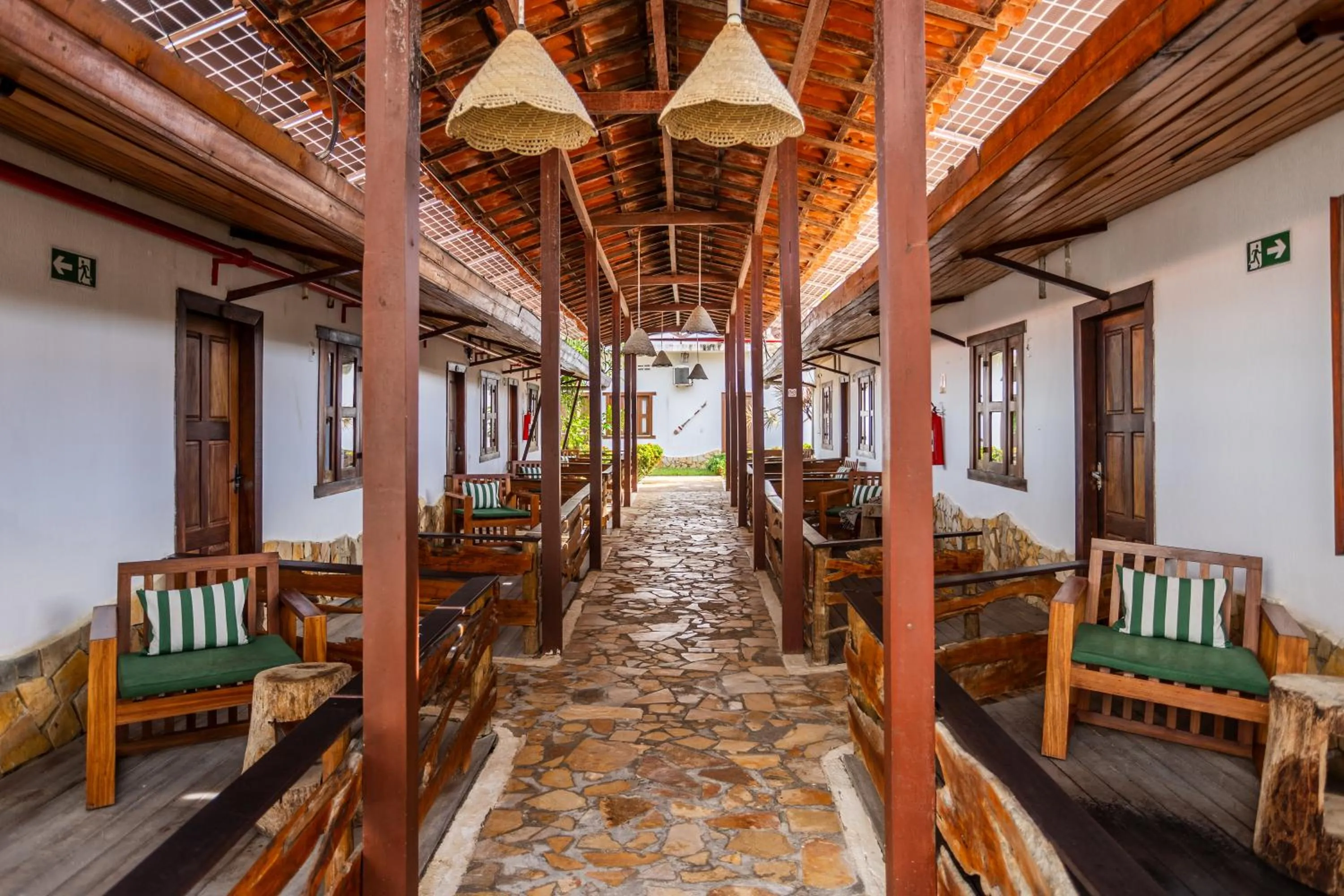 Patio in Jeri Village Hotel