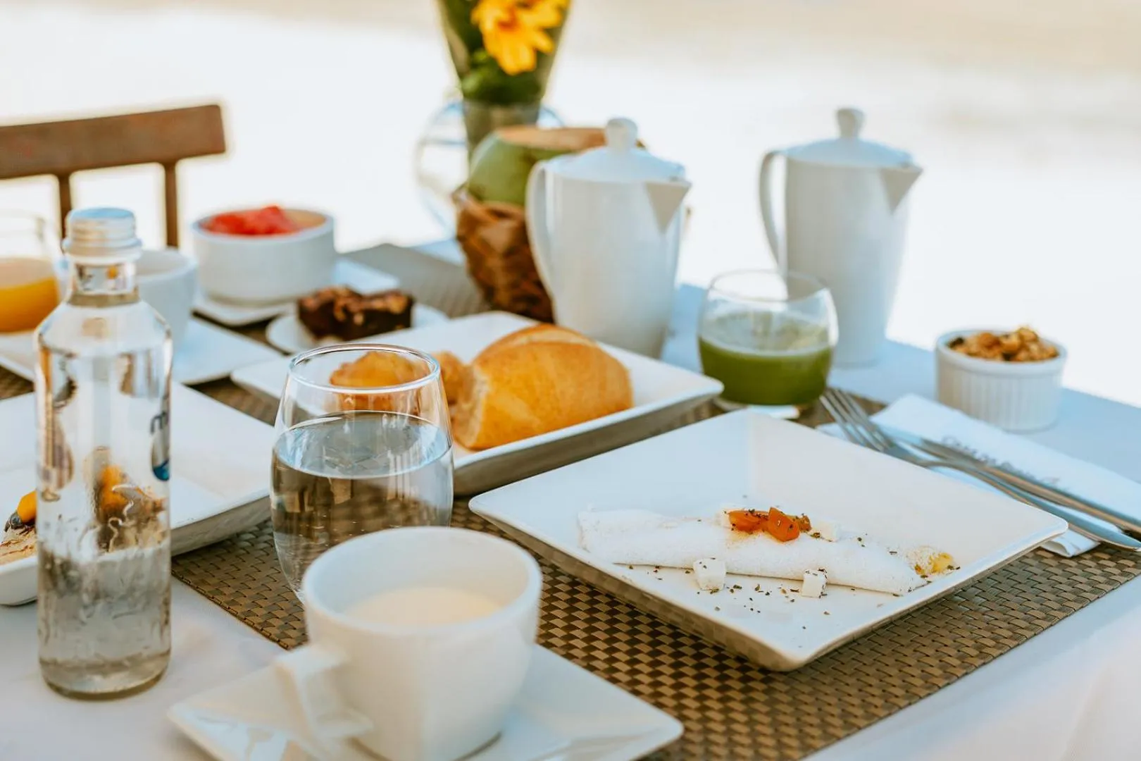 Continental breakfast in Casa de Areia