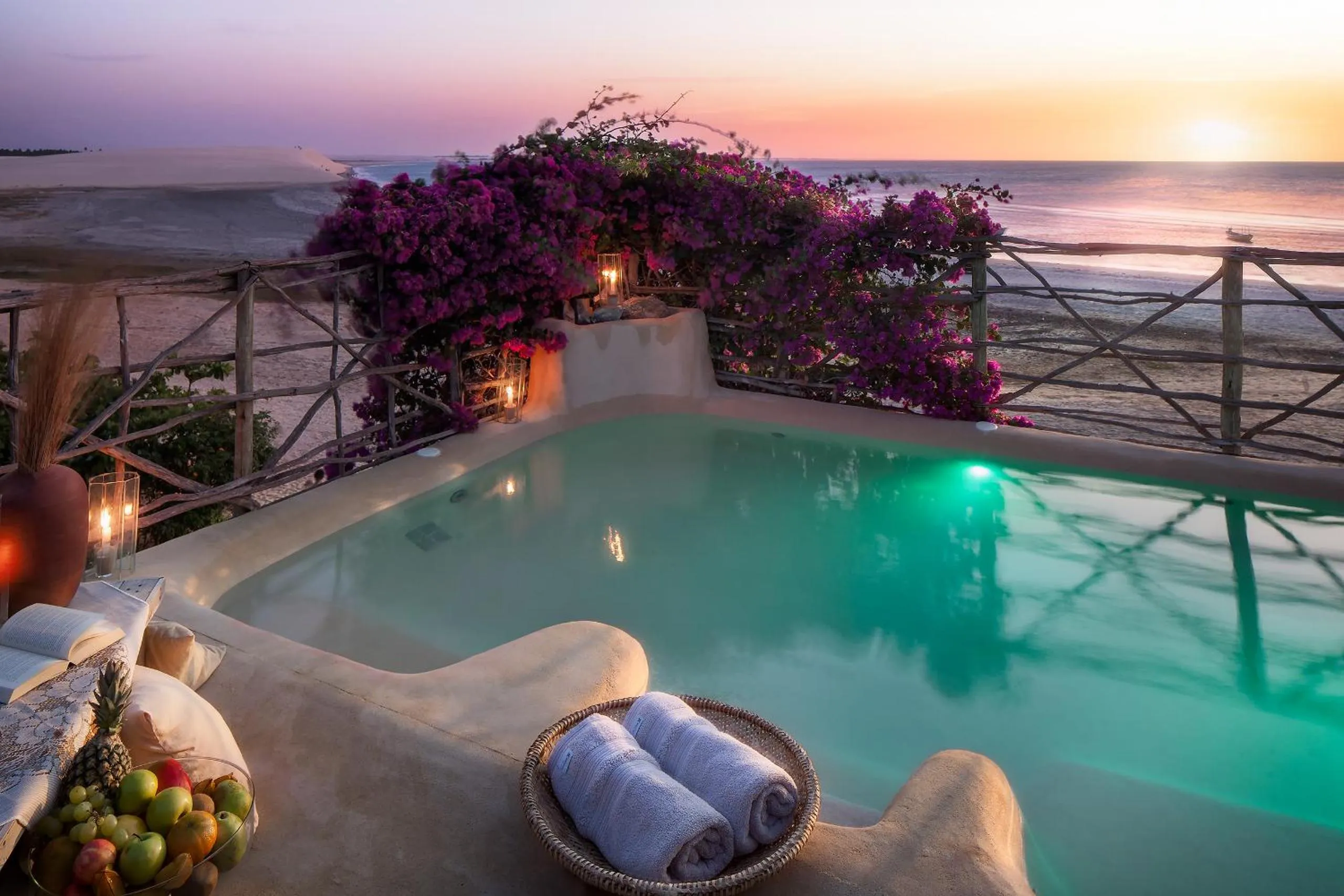 Swimming pool in Casa de Areia