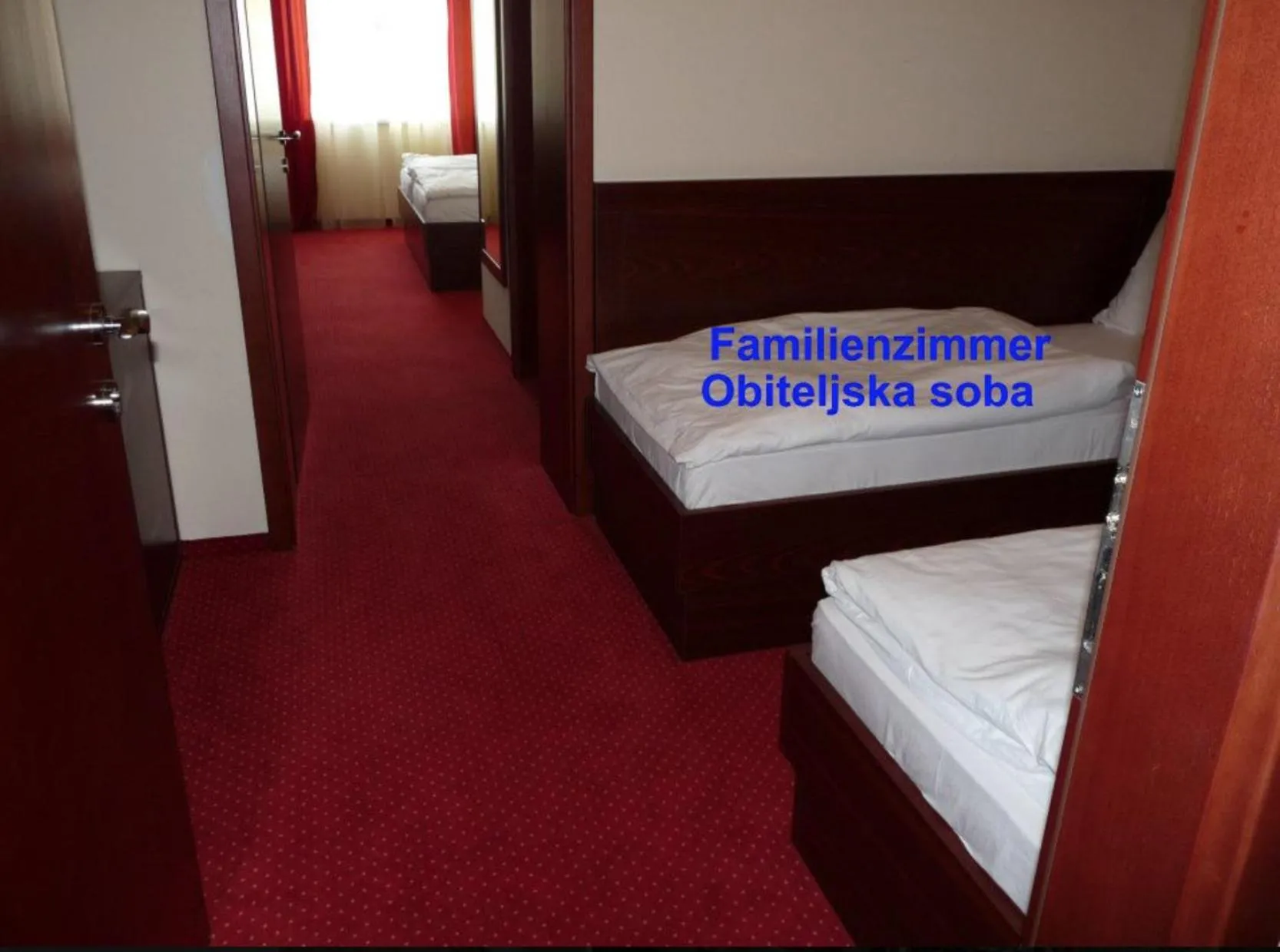 Bed in Lux Hotel Pansion