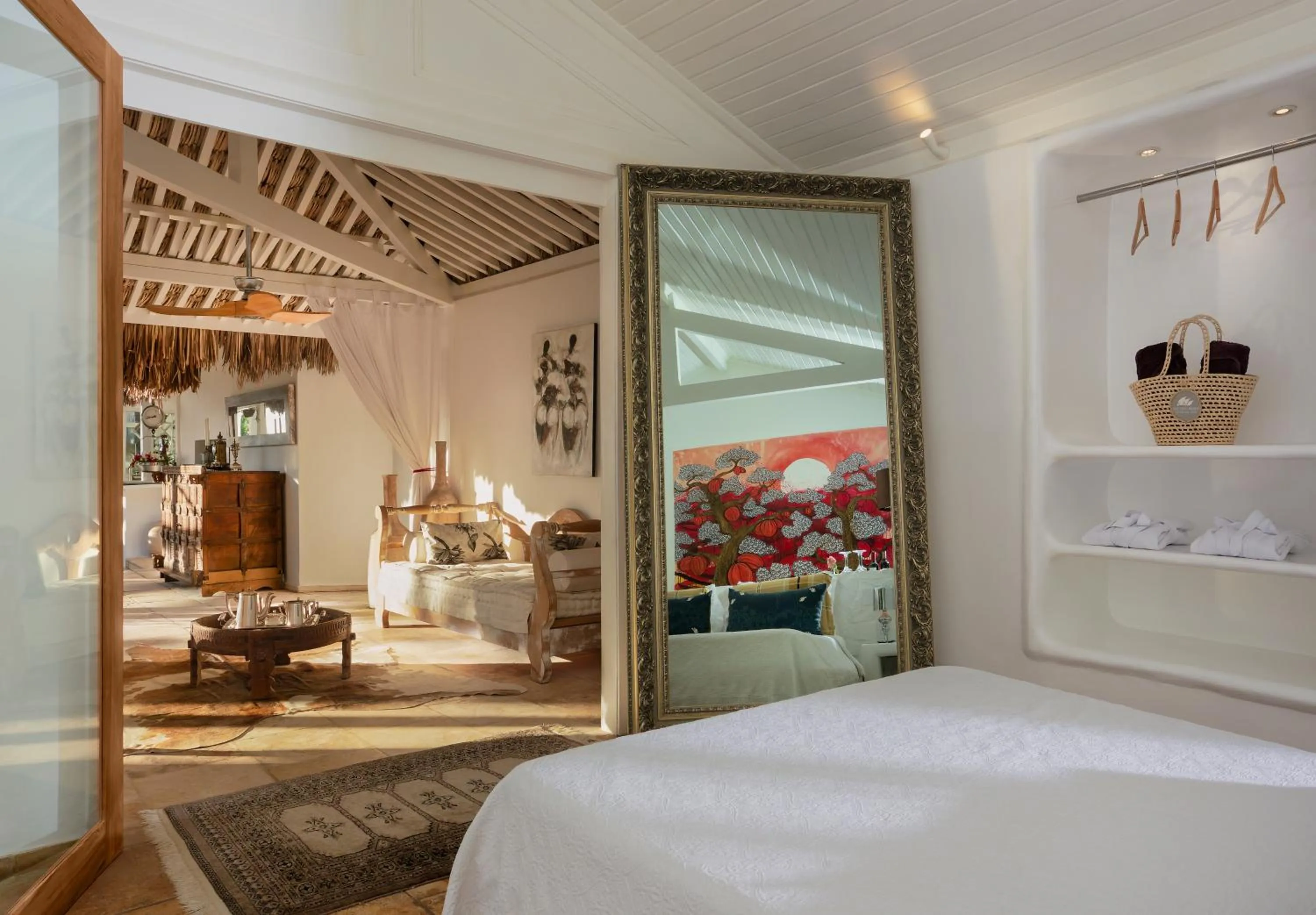 Bed in The Chili Beach Private Resort