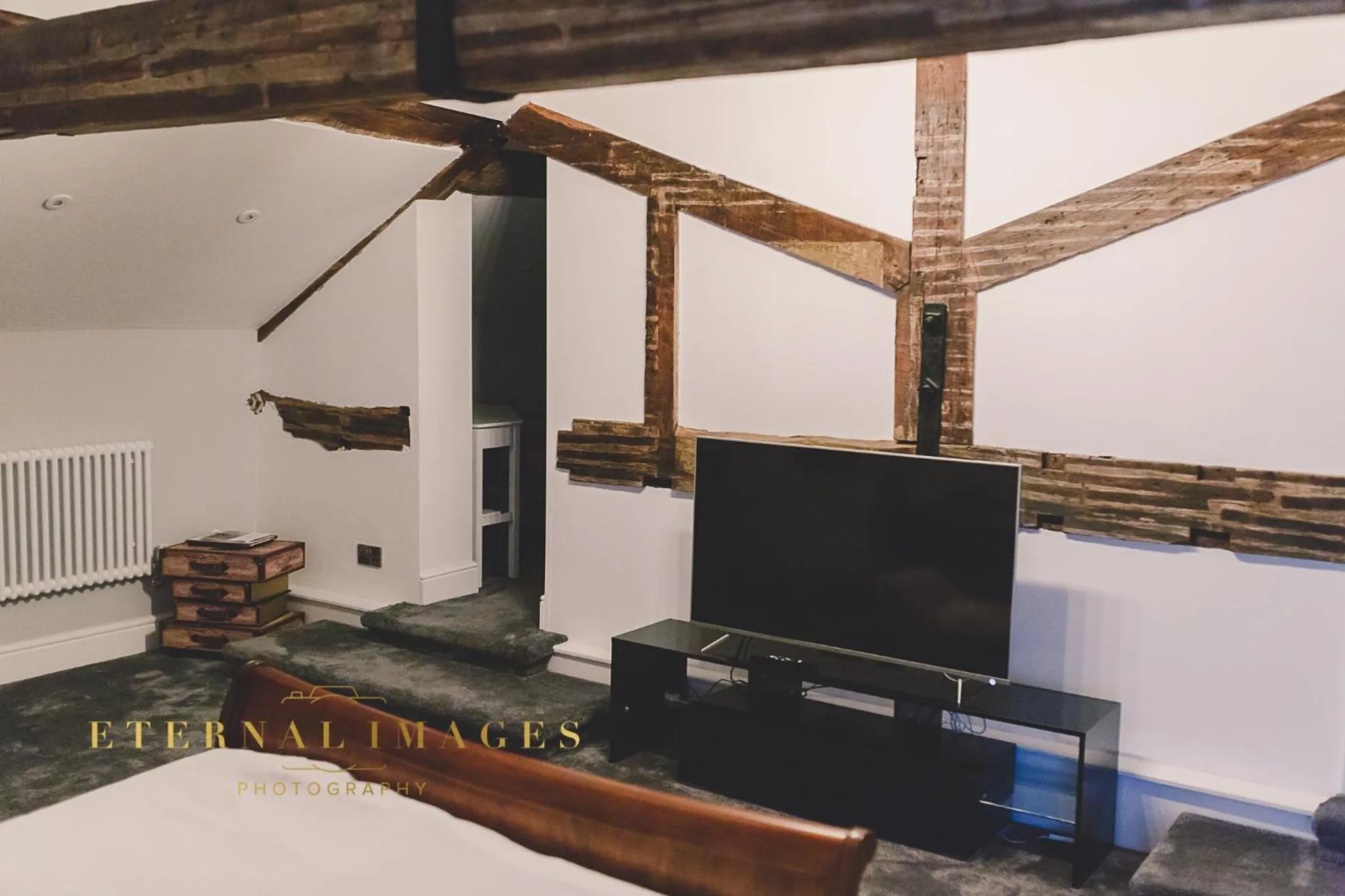 Bedroom in Wortley Hall Sheffield