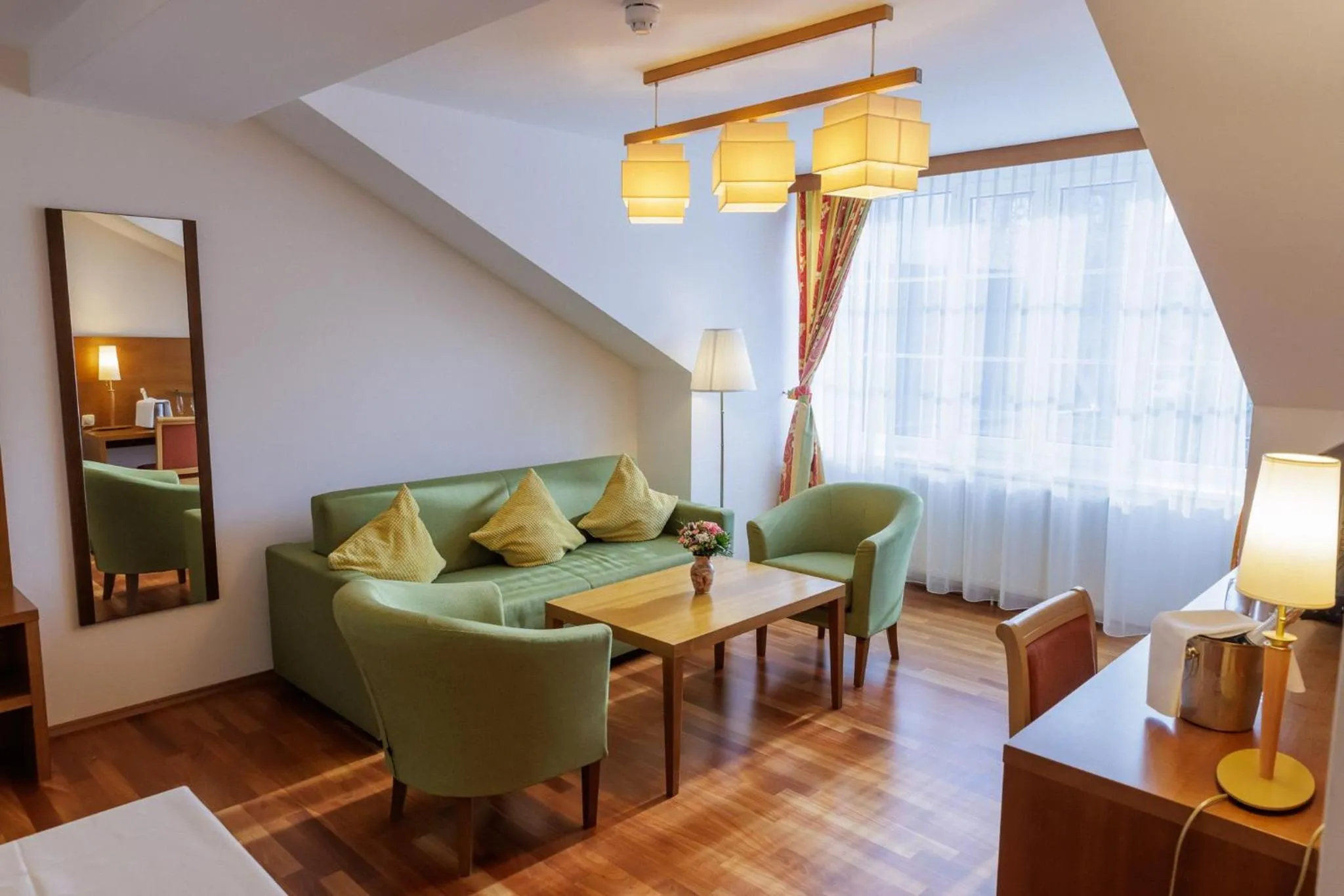 Living room in Hotel am See - Seeresidenz