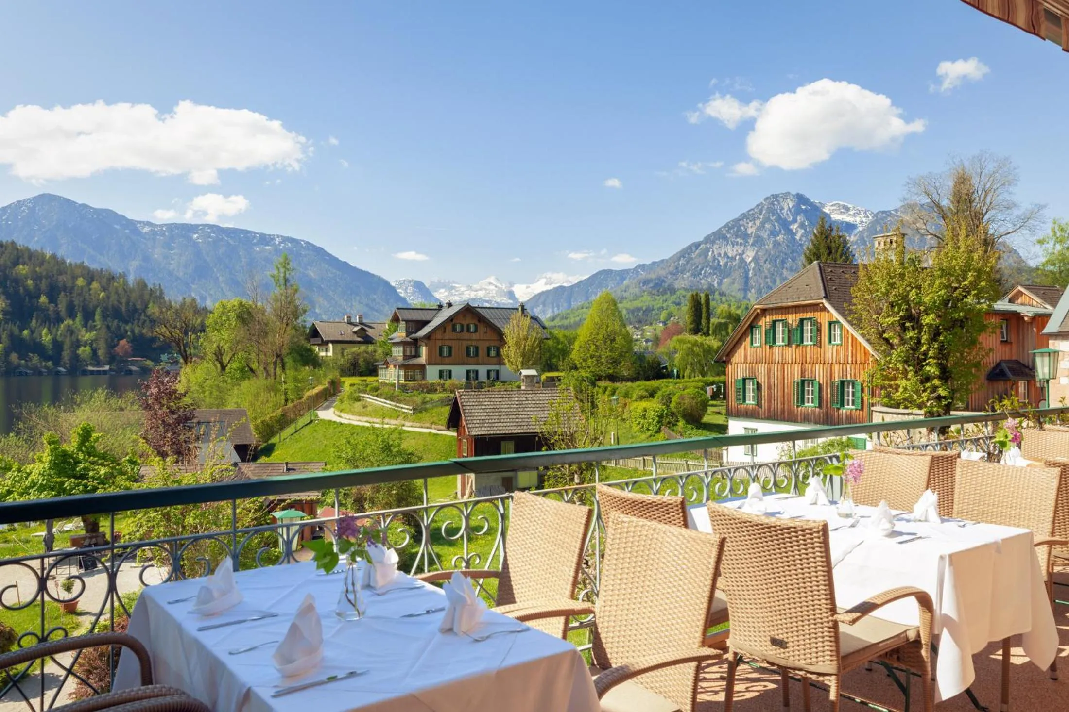 Balcony/Terrace in Hotel am See - Seeresidenz
