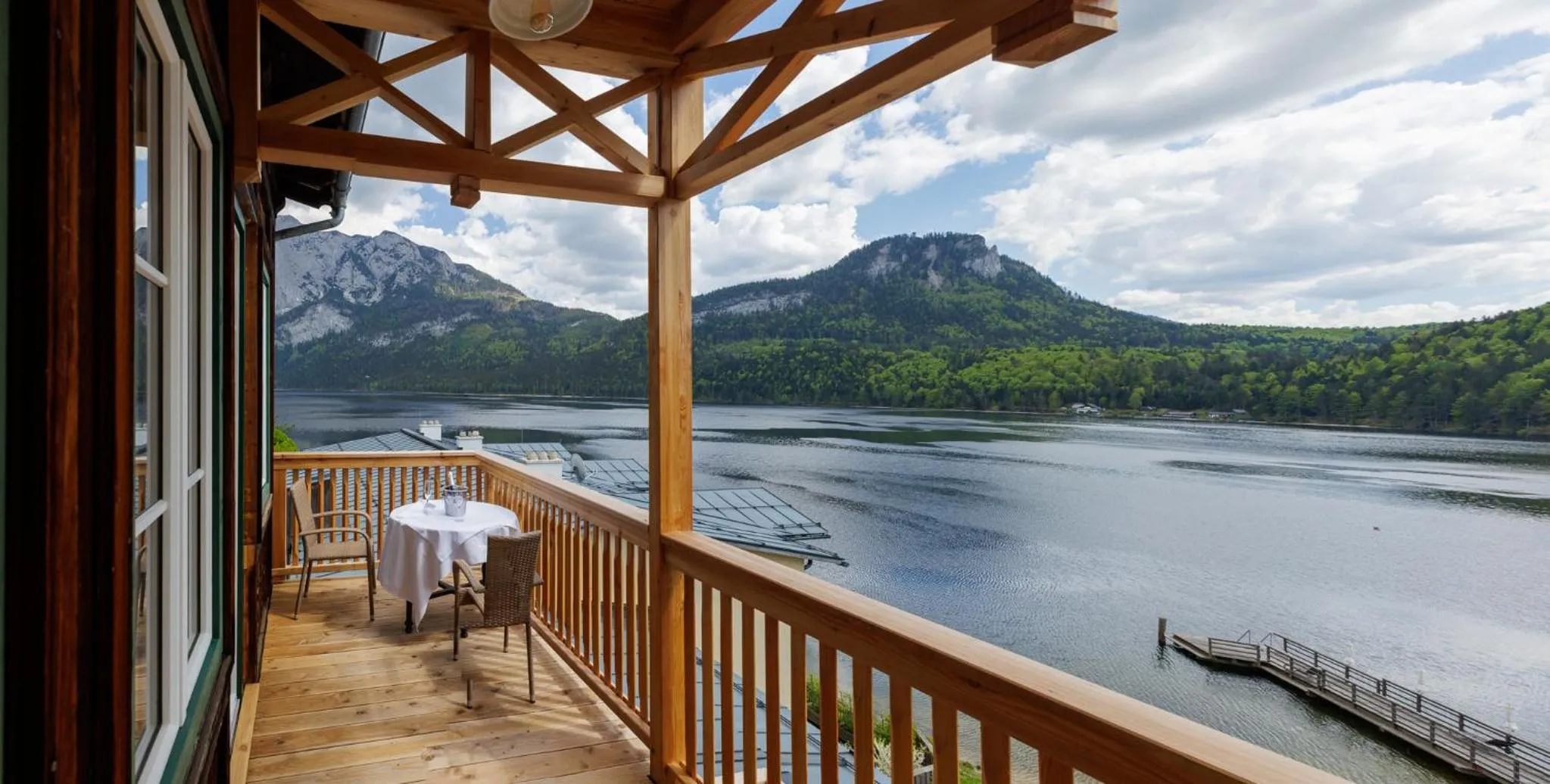 Balcony/Terrace in Hotel am See - Seeresidenz