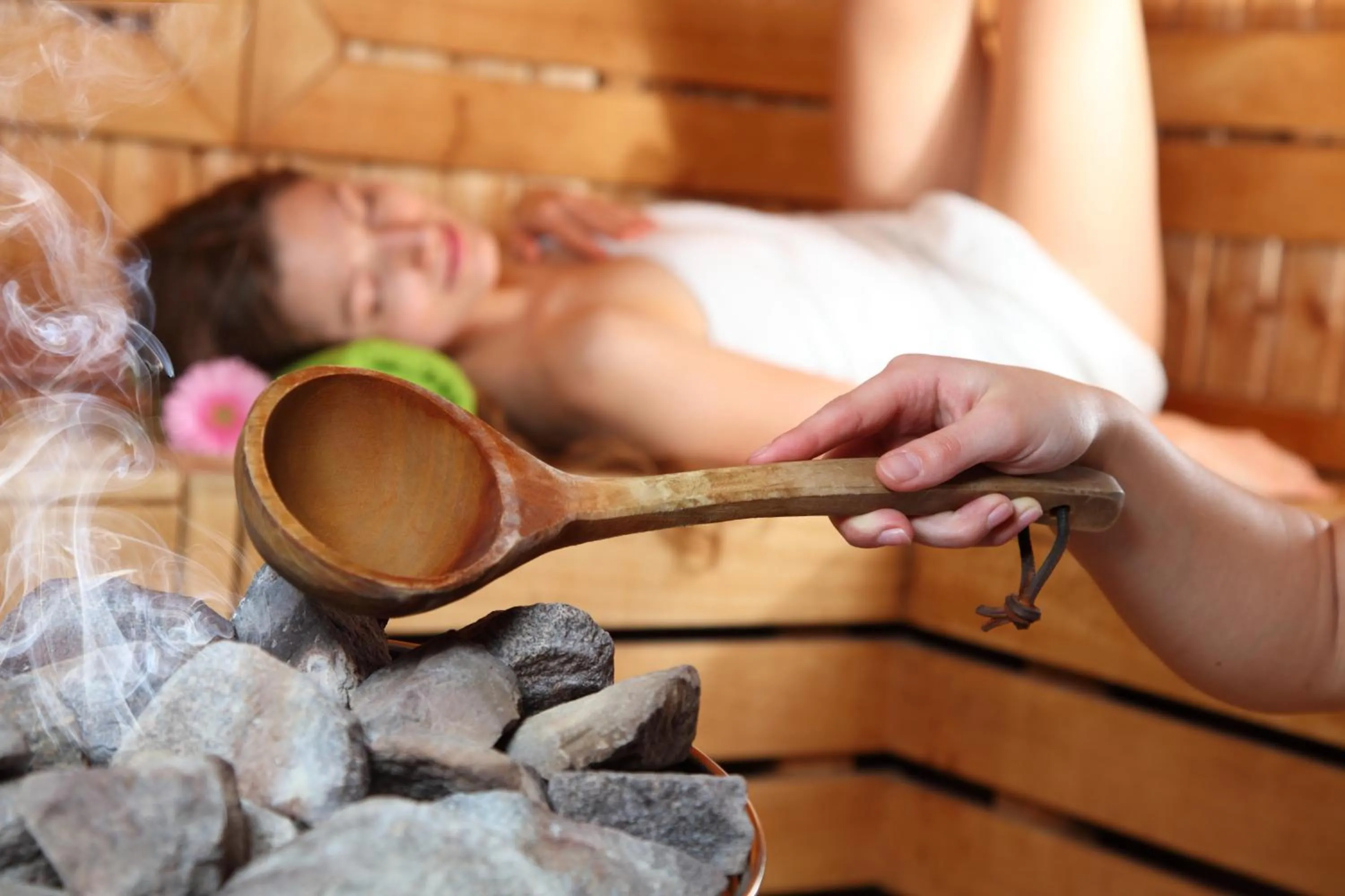 Sauna in Hotel am See - Seeresidenz