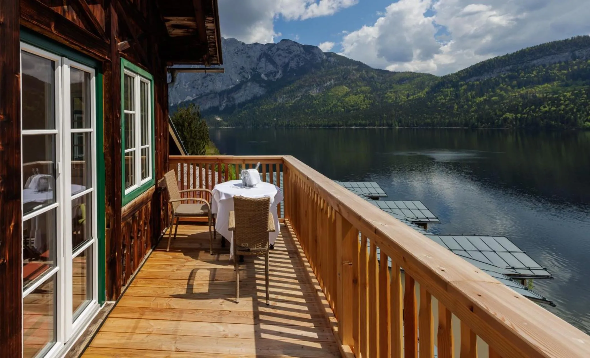 Balcony/Terrace in Hotel am See - Seeresidenz