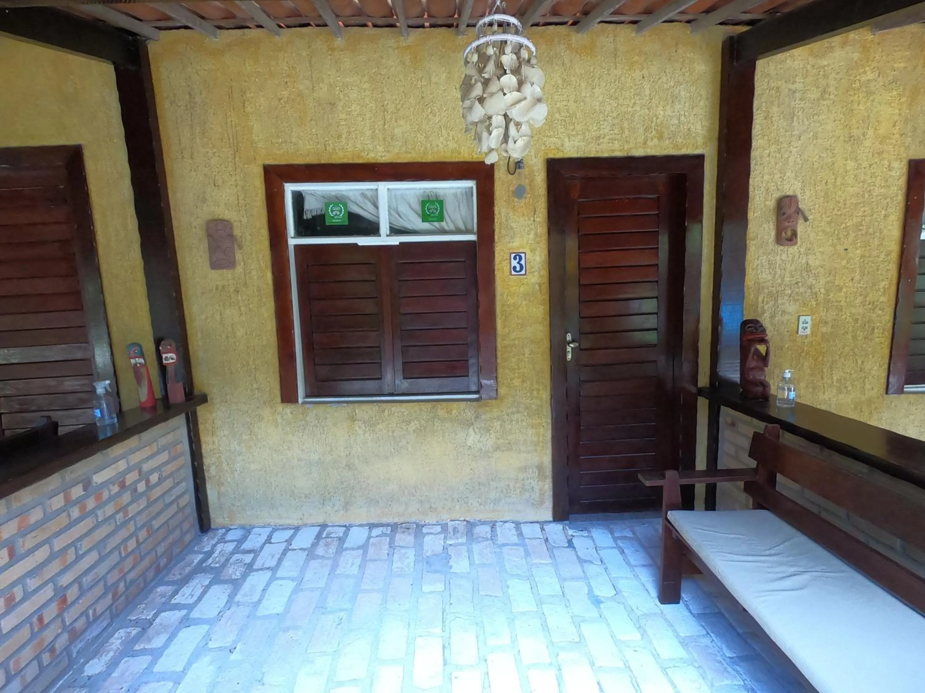 Garden view in Pousada Casa Do Angelo