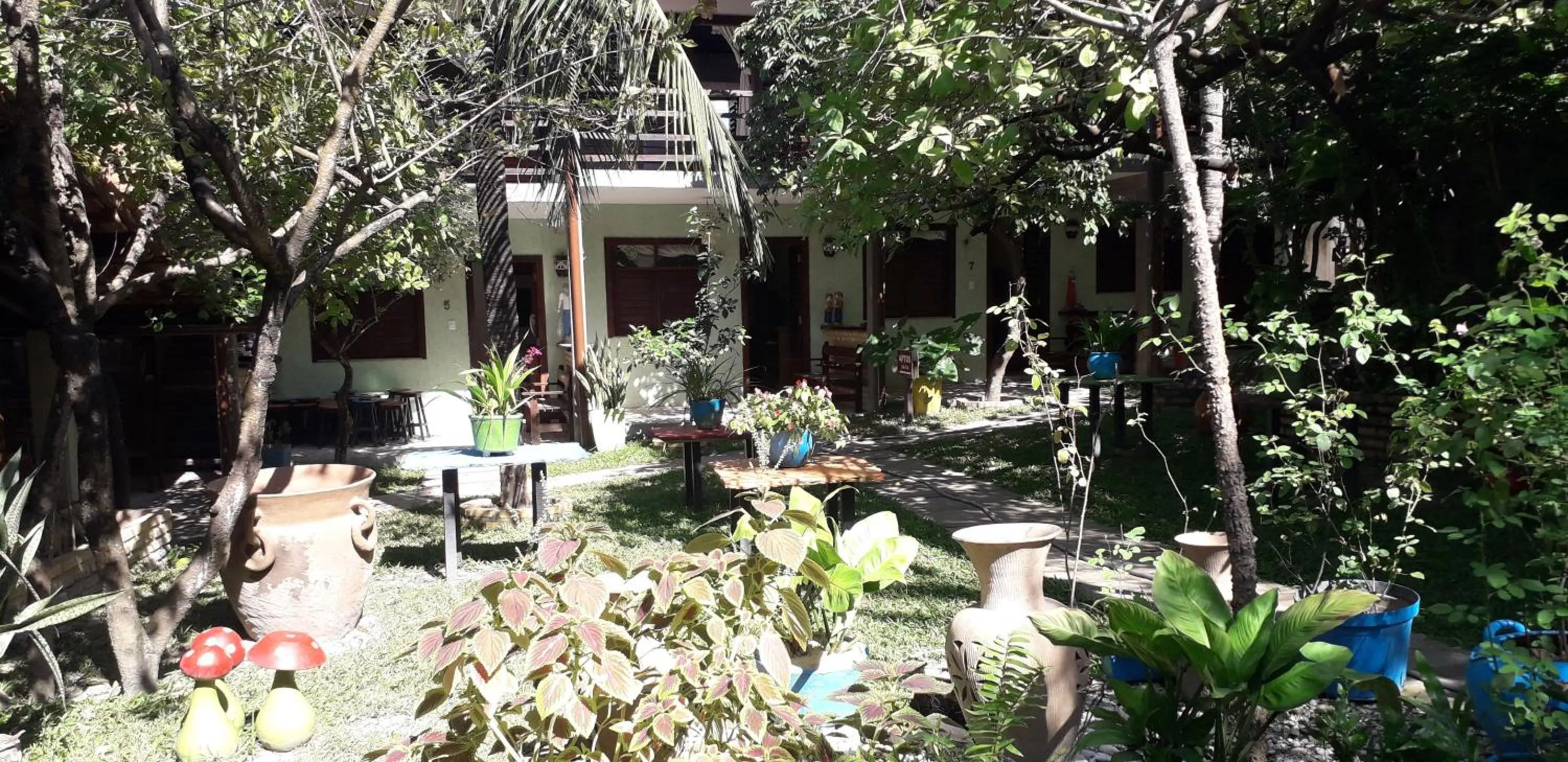 Garden in Pousada Casa Do Angelo