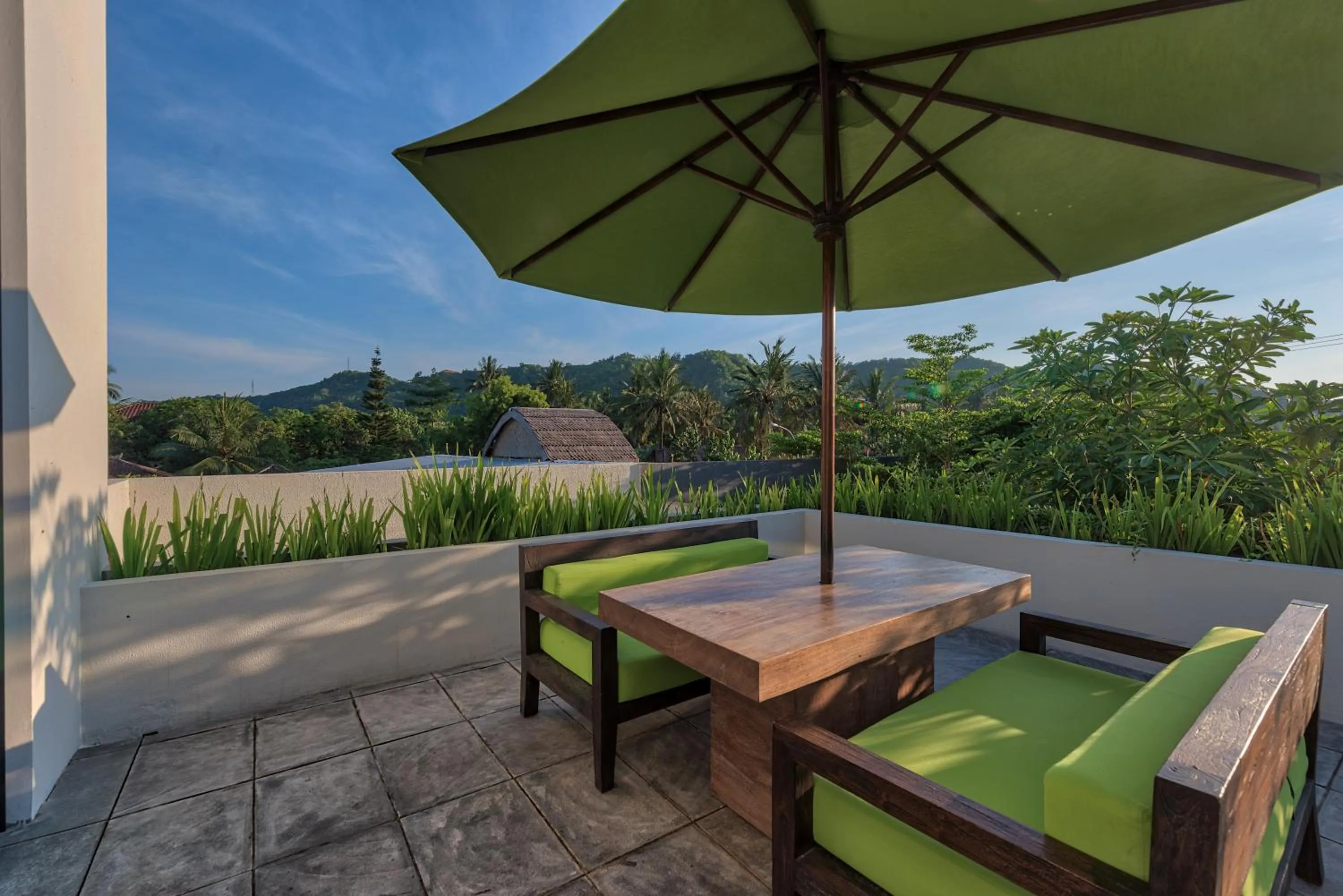 Balcony/Terrace in Kemangi Bed and Breakfast