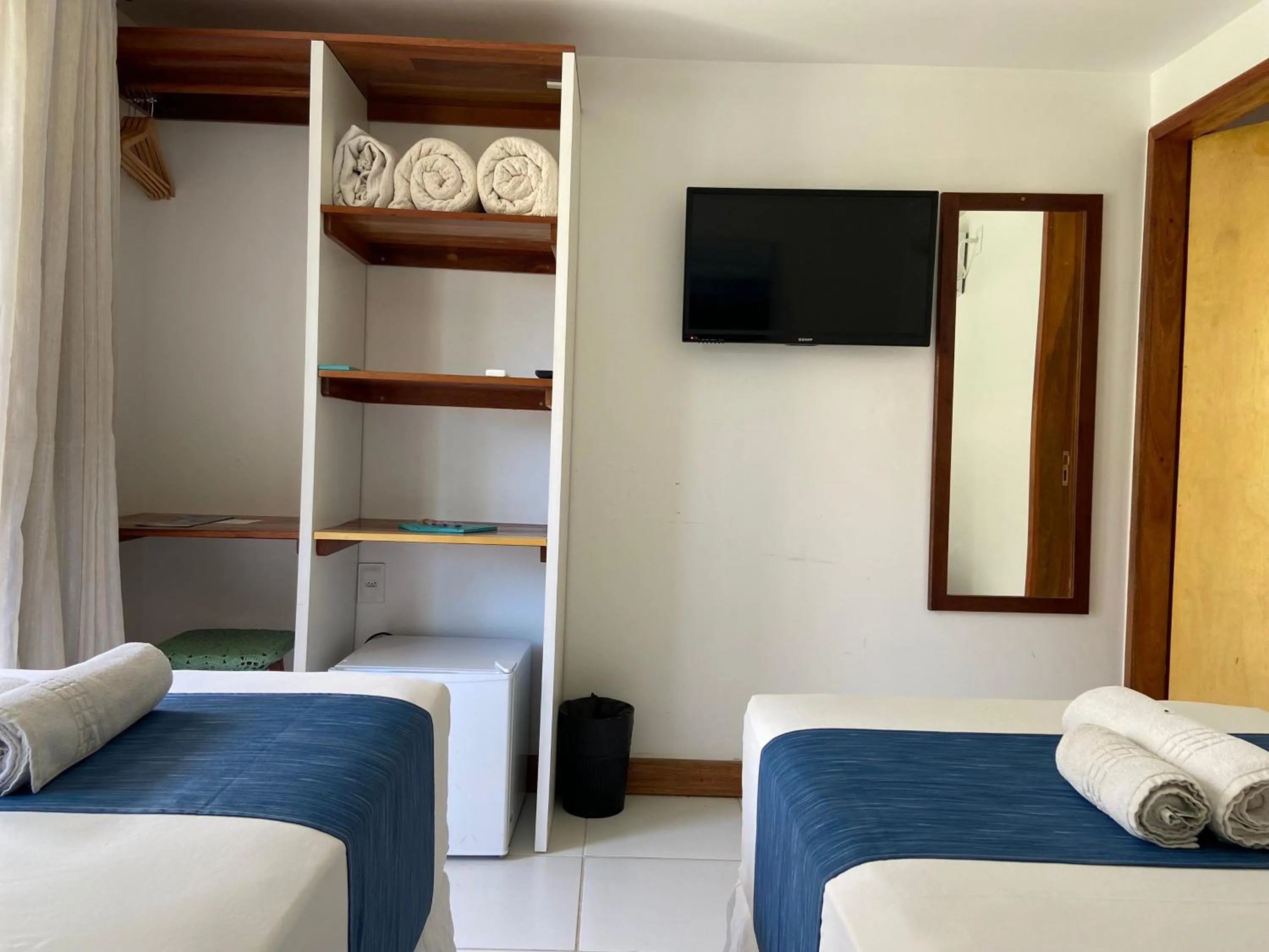 Bed in Pousada Capitão Thomaz