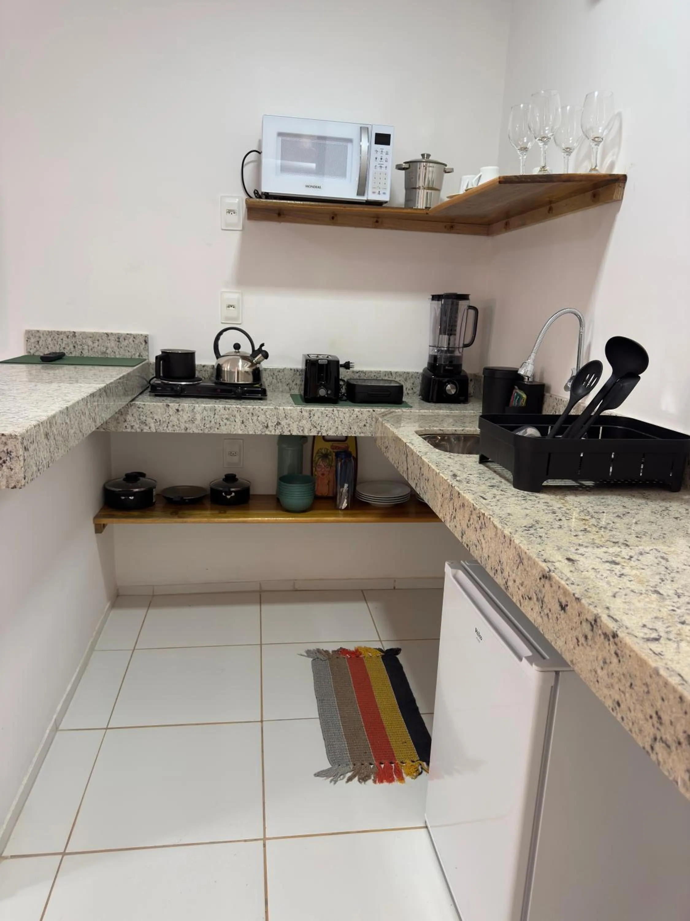 Coffee/tea facilities in Pousada Capitão Thomaz