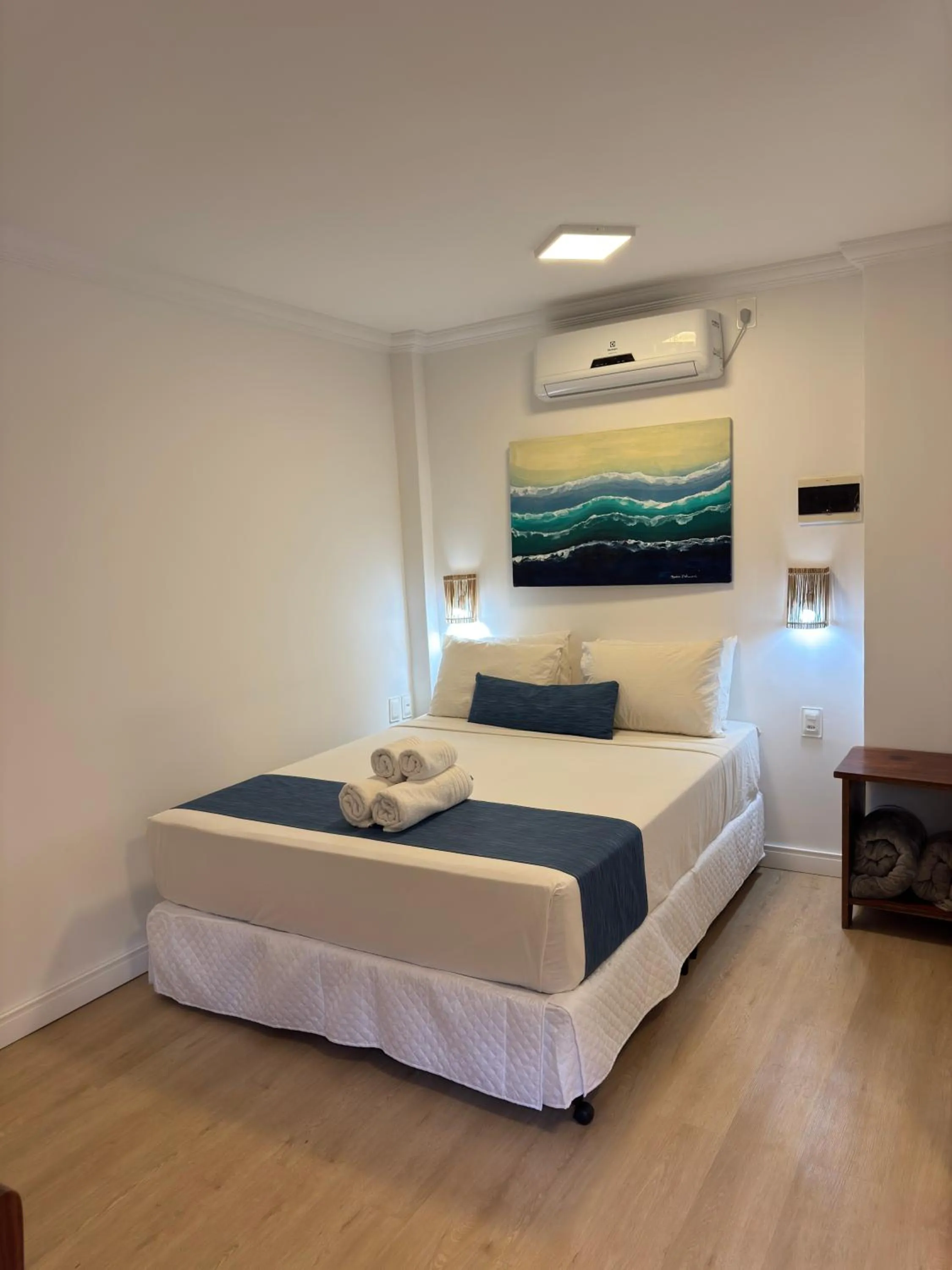 Bed in Pousada Capitão Thomaz