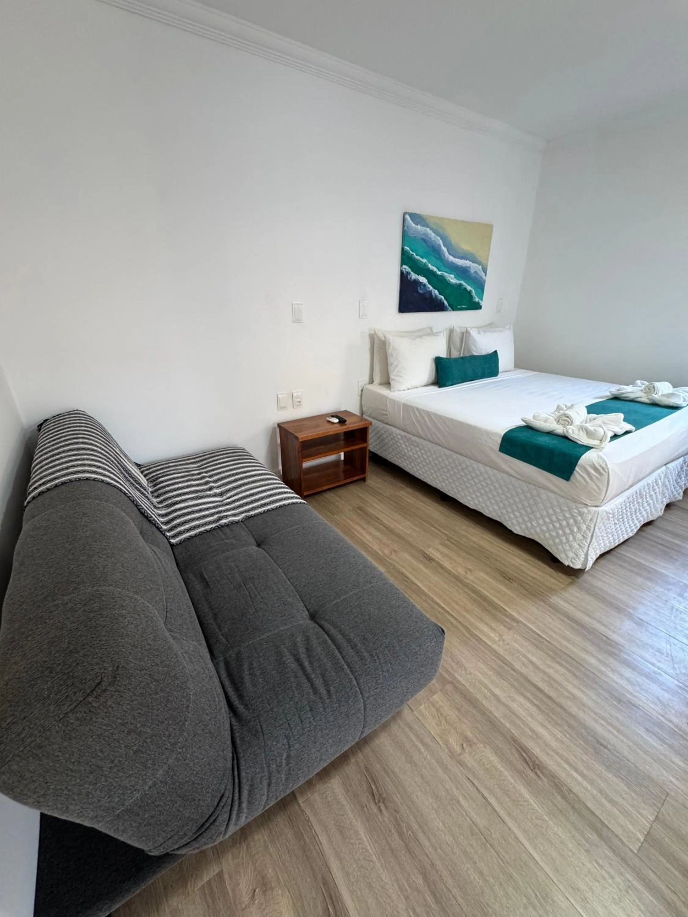 Bed in Pousada Capitão Thomaz