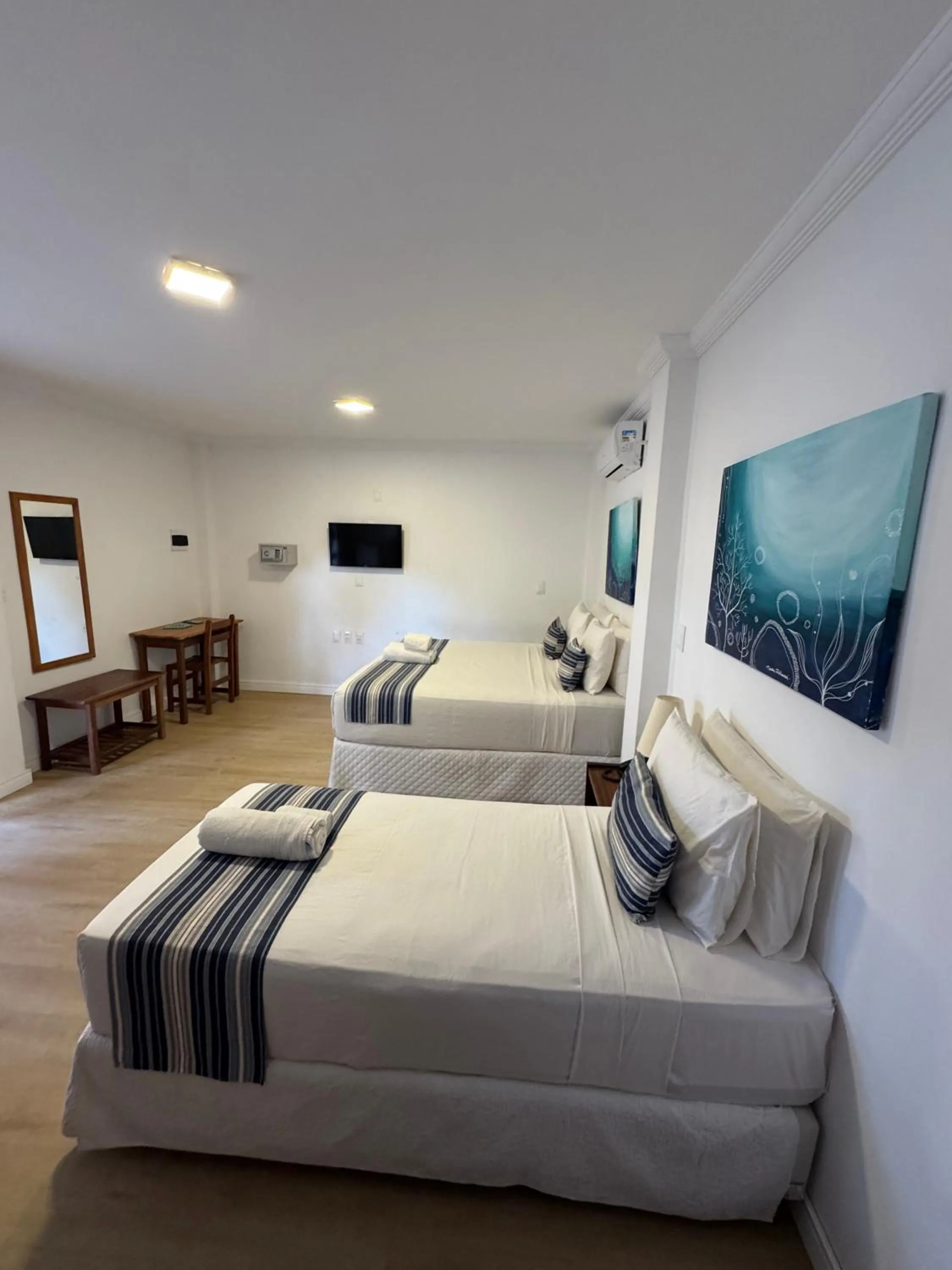 Bed in Pousada Capitão Thomaz