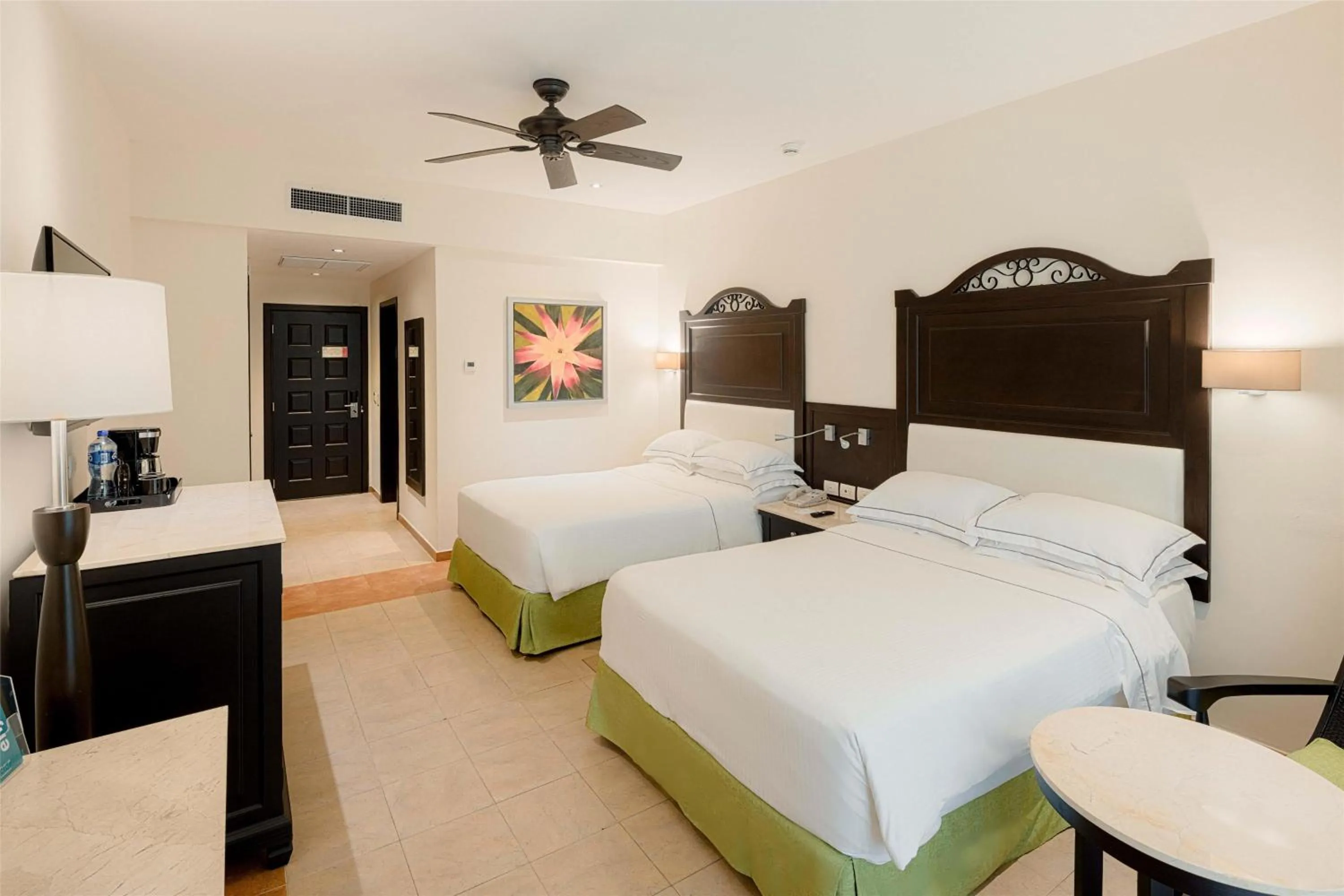 Bedroom, Bed in Occidental at Xcaret Destination - All Inclusive