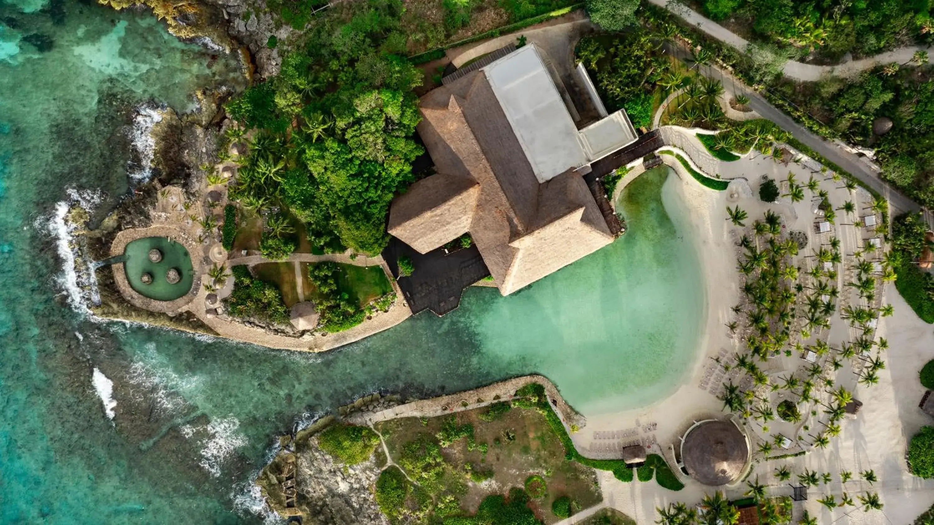 Bird's eye view in Occidental at Xcaret Destination - All Inclusive Bird's eye view in Occidental at Xcaret Destination - All Inclusive