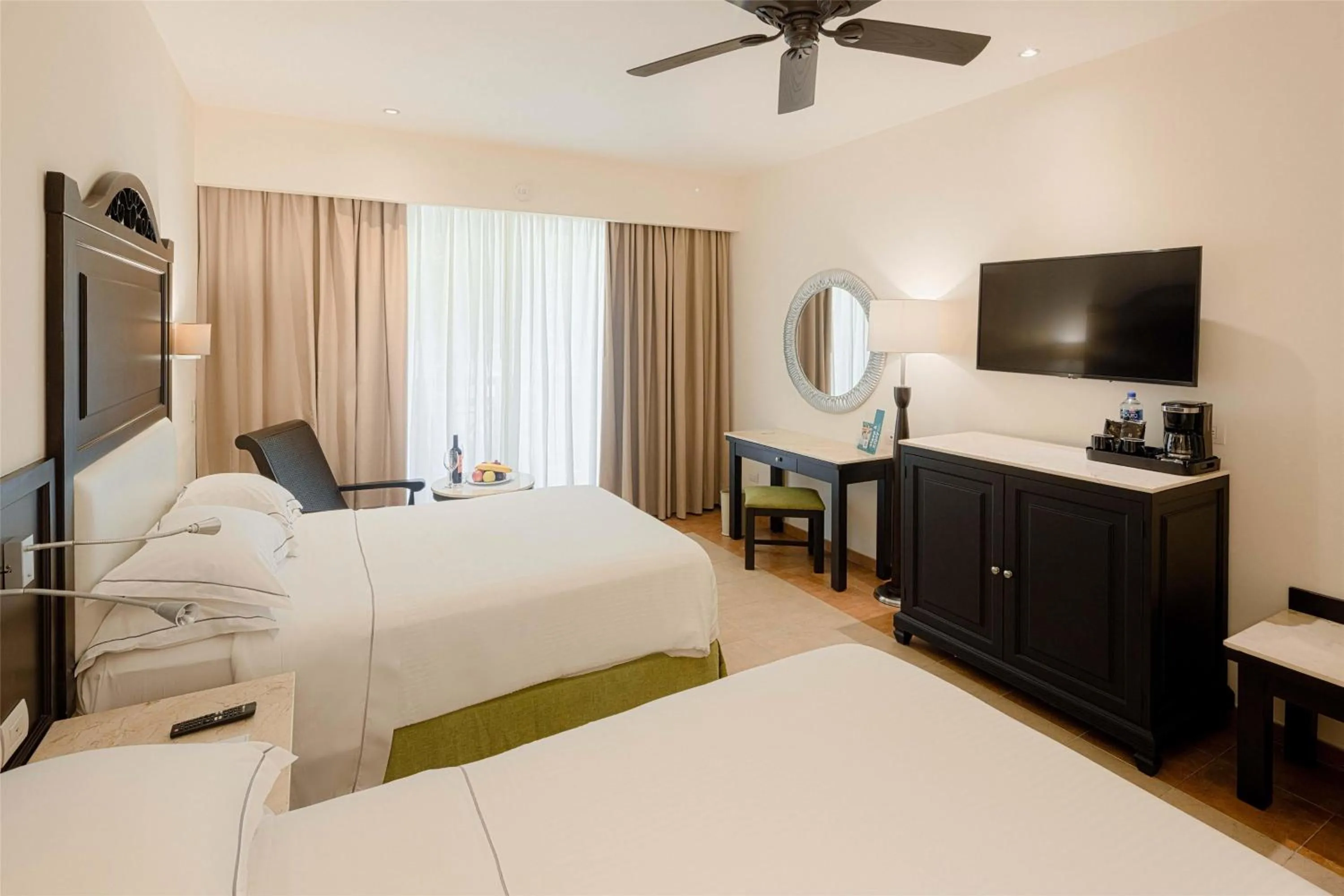 Bedroom, Bed in Occidental at Xcaret Destination - All Inclusive