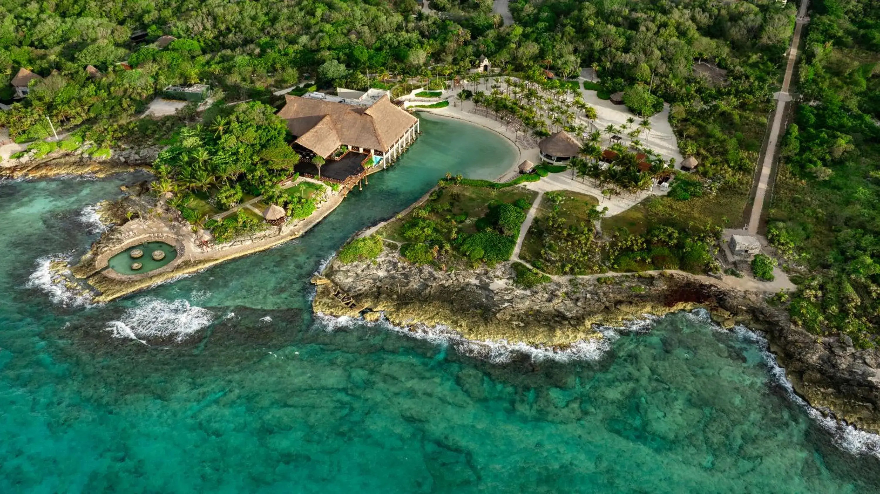 Bird's eye view in Occidental at Xcaret Destination - All Inclusive Bird's eye view in Occidental at Xcaret Destination - All Inclusive