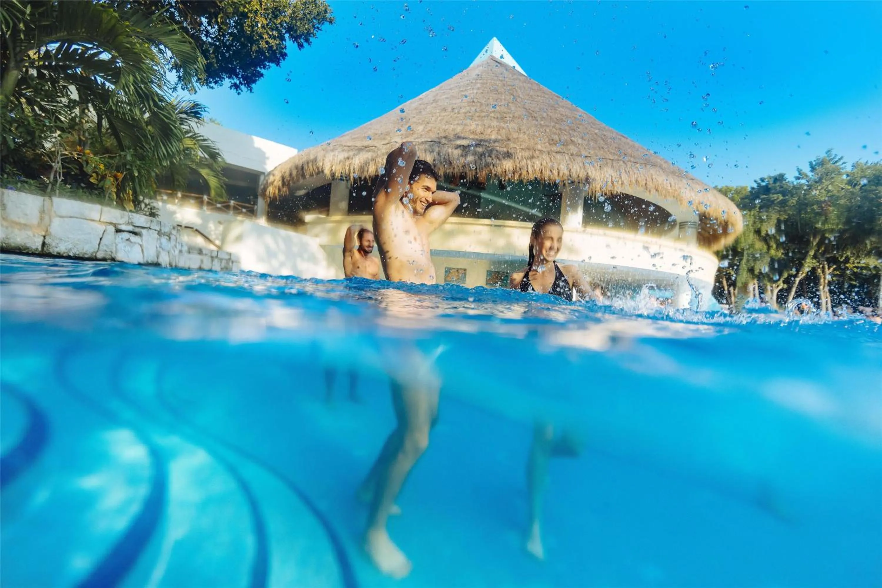 Pool view in Occidental at Xcaret Destination - All Inclusive