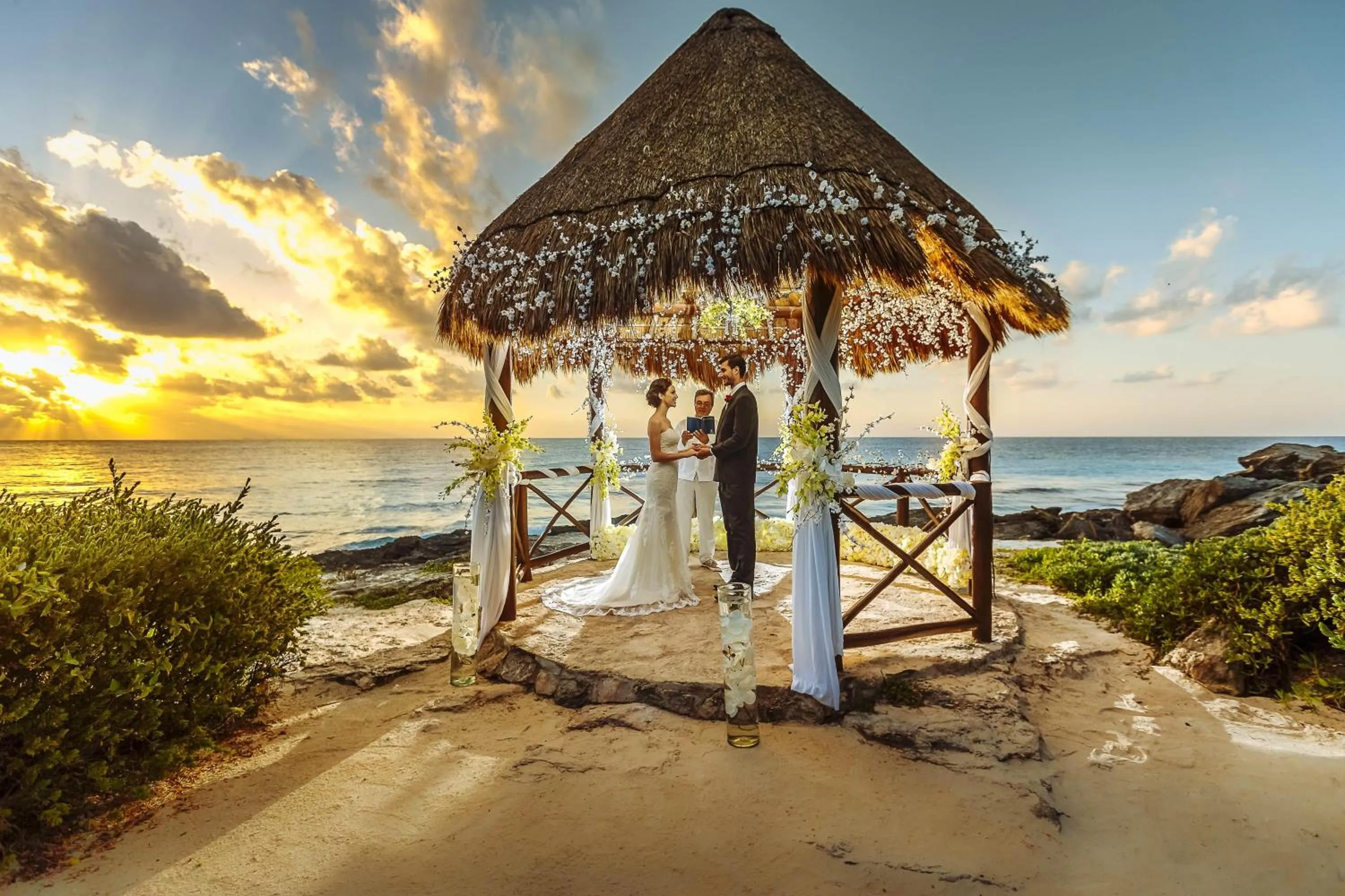 wedding in Occidental at Xcaret Destination - All Inclusive