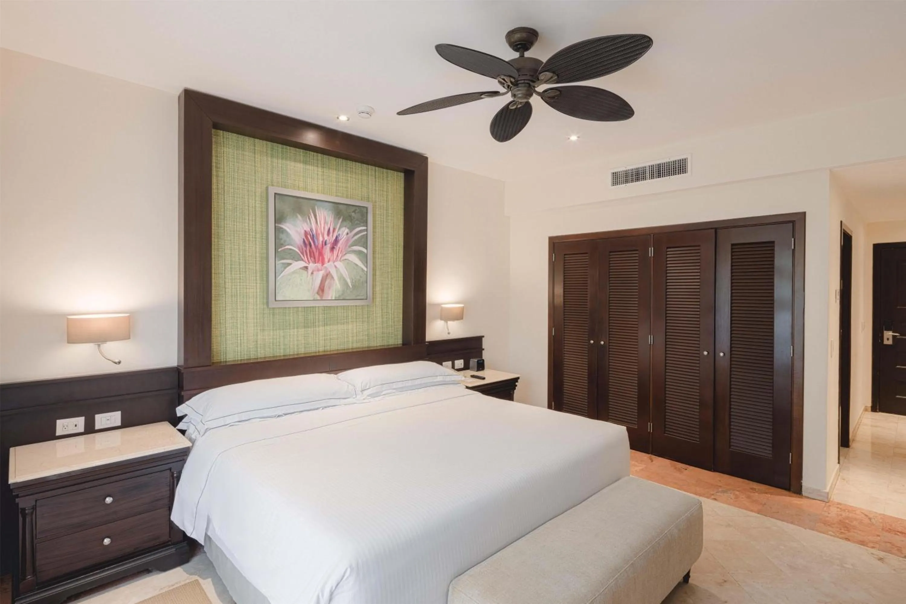 Bedroom, Bed in Occidental at Xcaret Destination - All Inclusive
