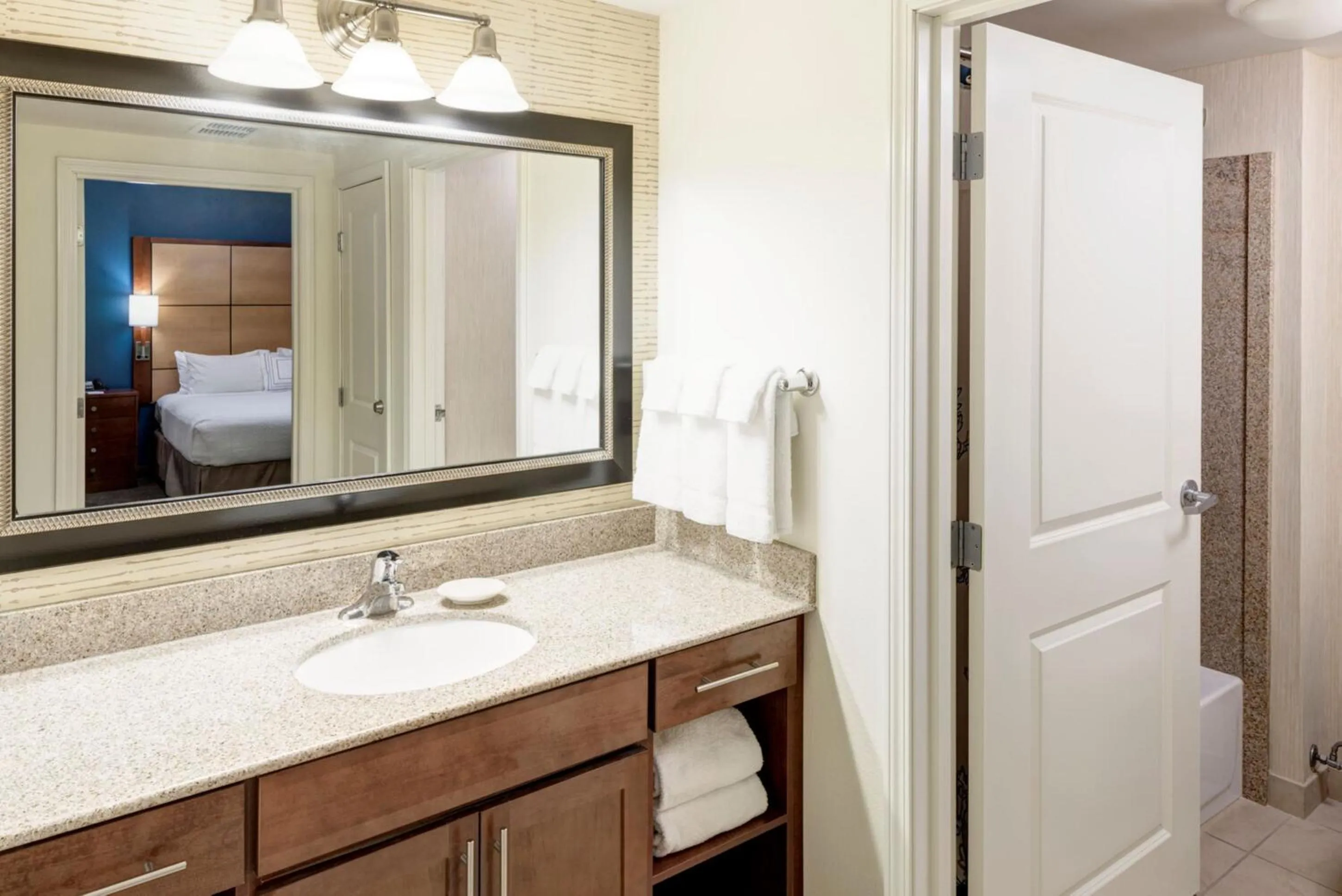 Bathroom in Residence Inn South Bend Mishawaka