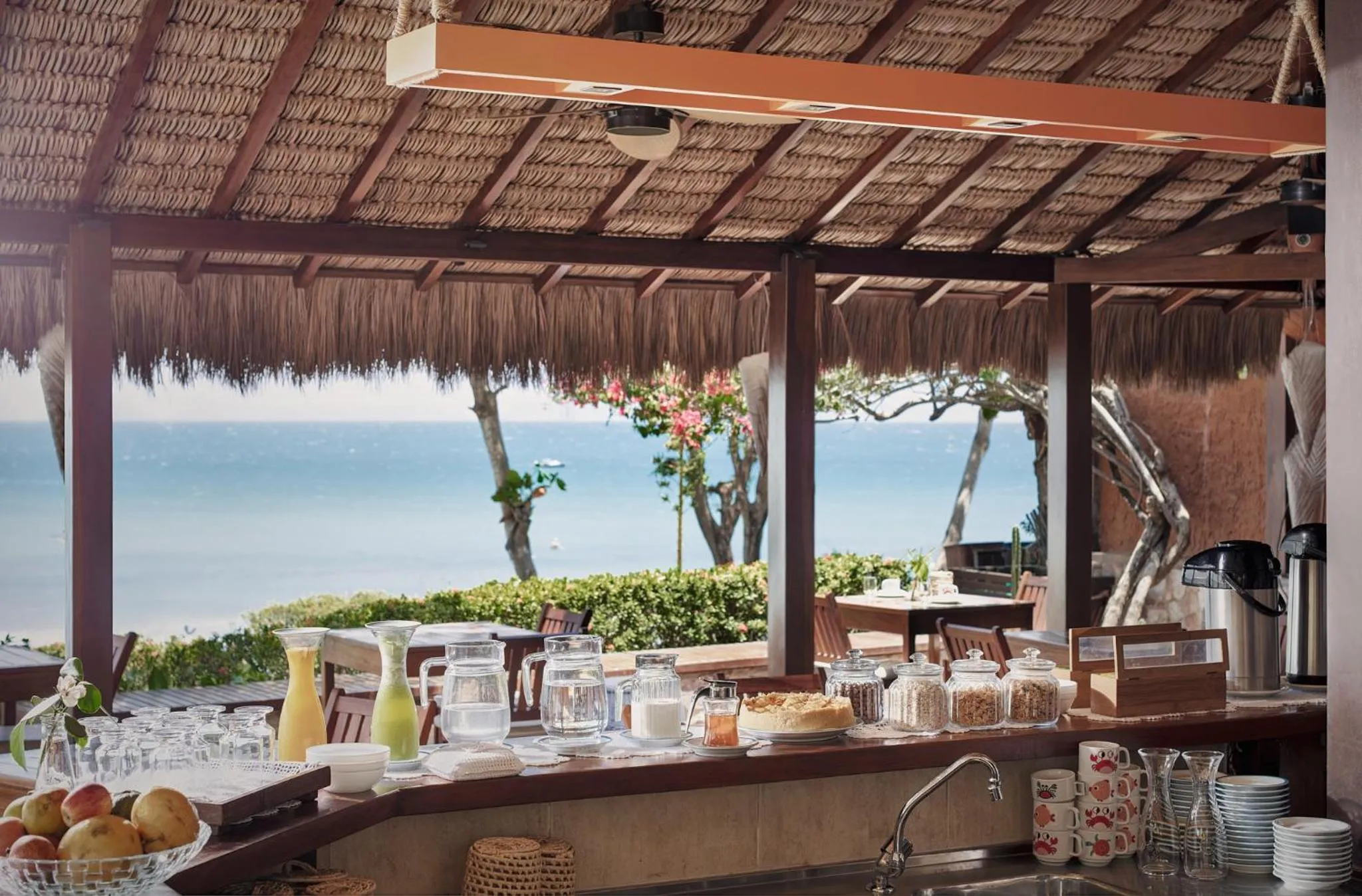 Restaurant/places to eat in Pousada Jeribá