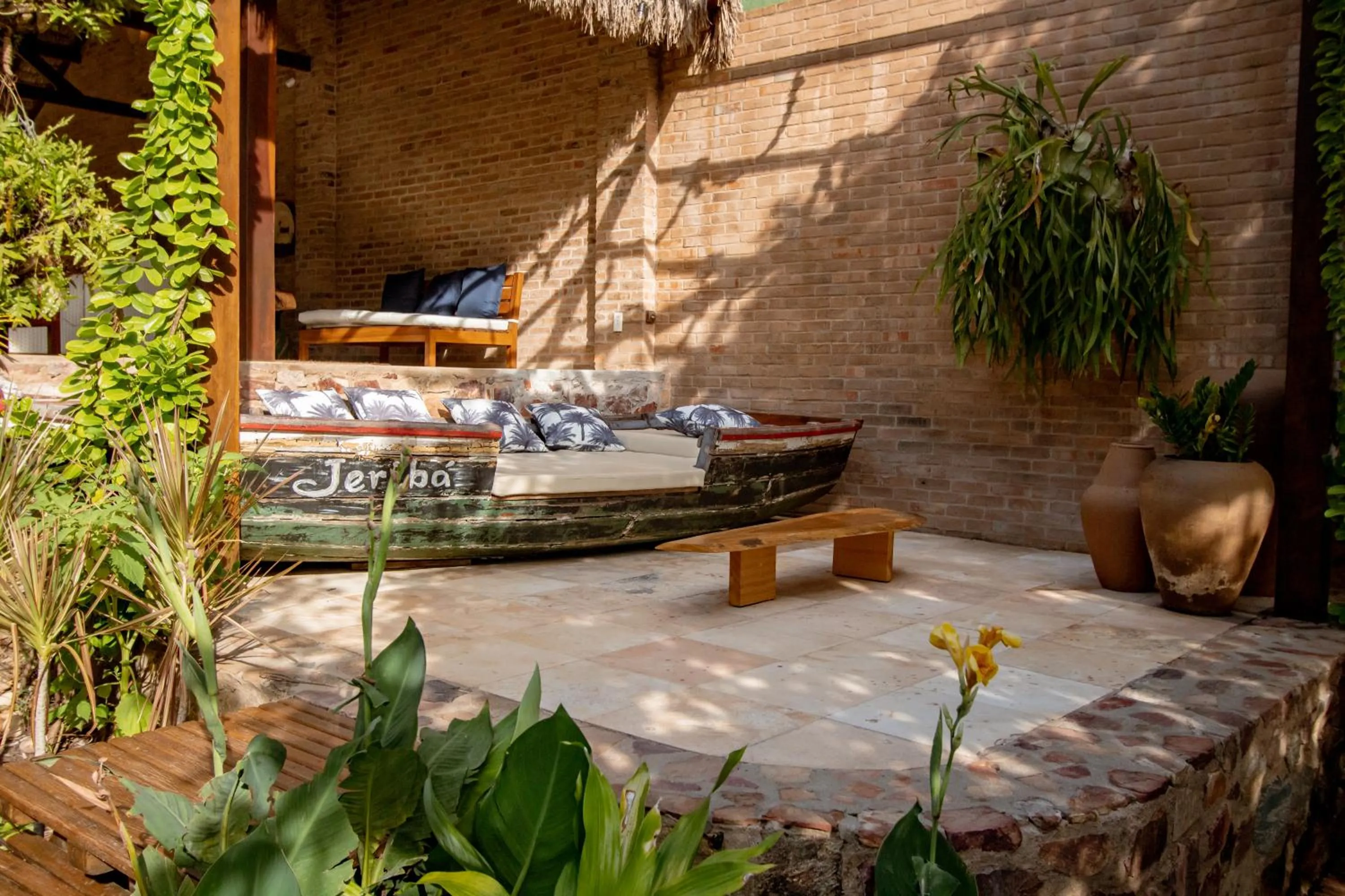 sunbed in Pousada Jeribá