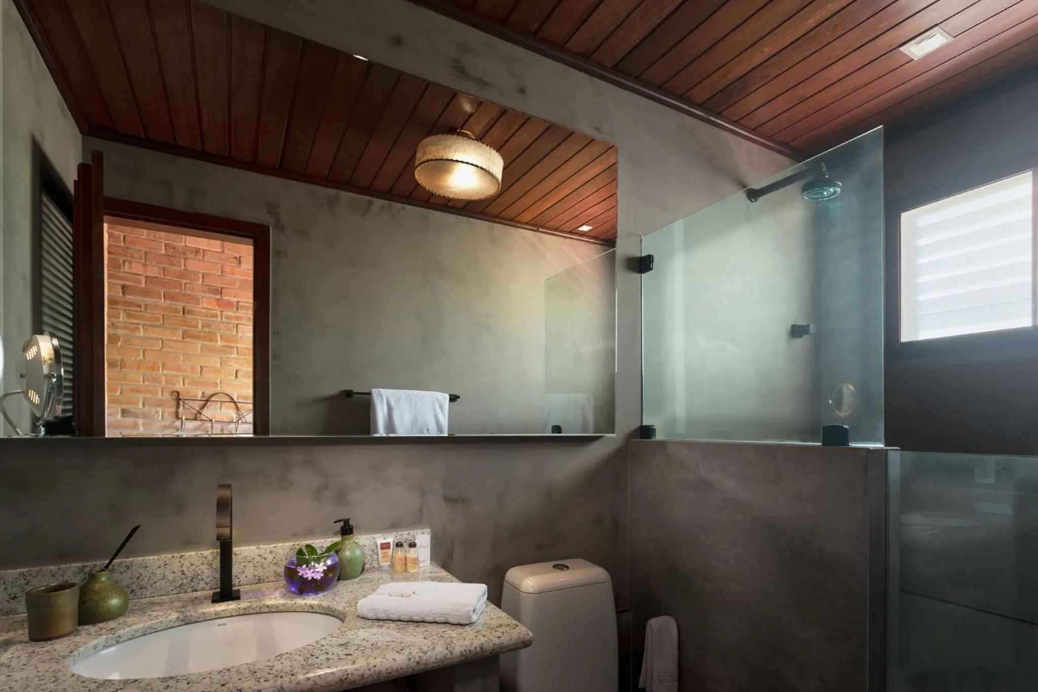 Shower in Pousada Jeribá