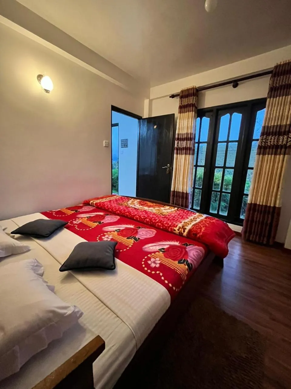 Bed in Green Gregory Villa Nuwara Eliya