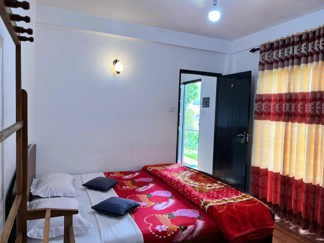 Bed in Green Gregory Villa Nuwara Eliya