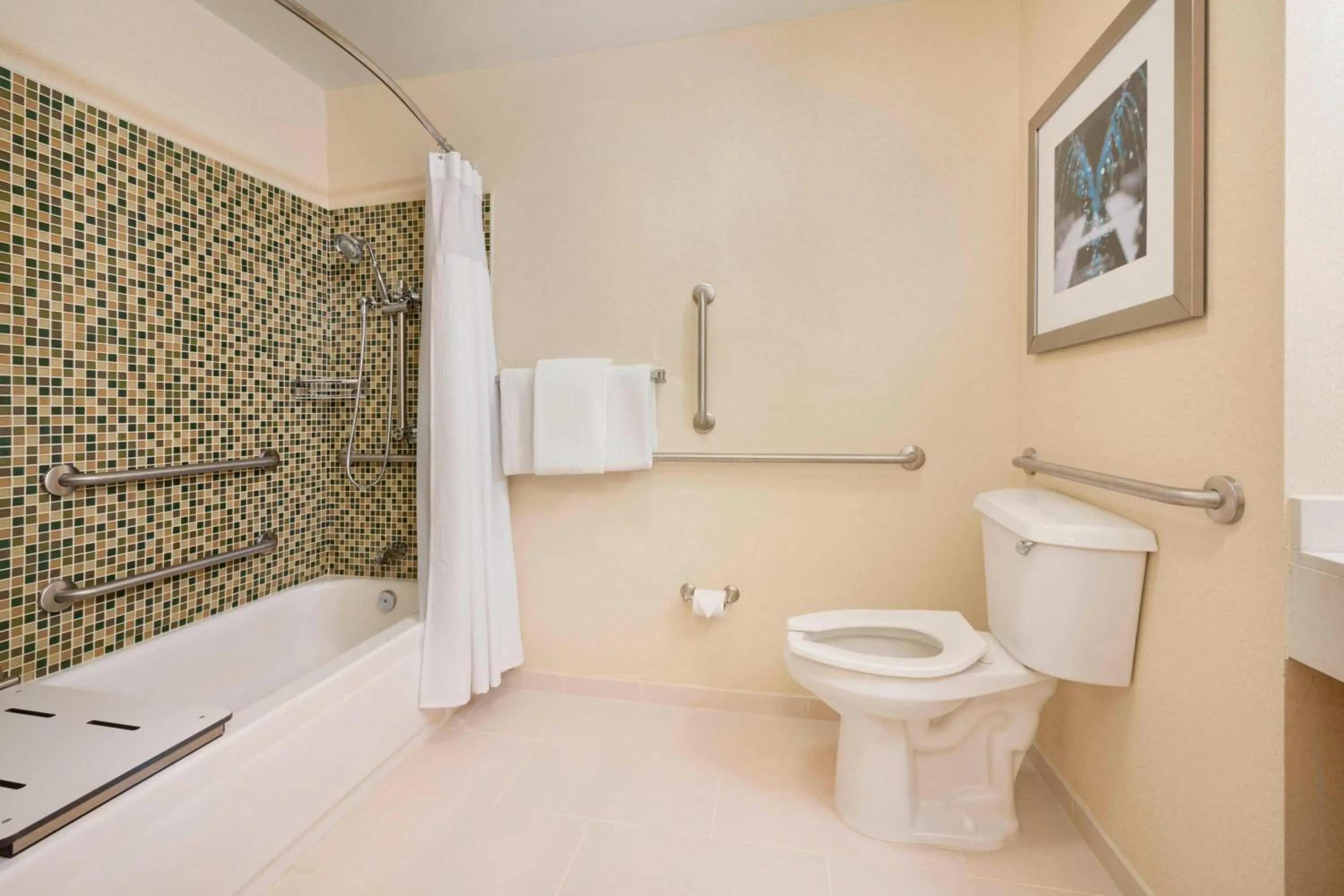 Bathroom in SpringHill Suites Mishawaka-University Area