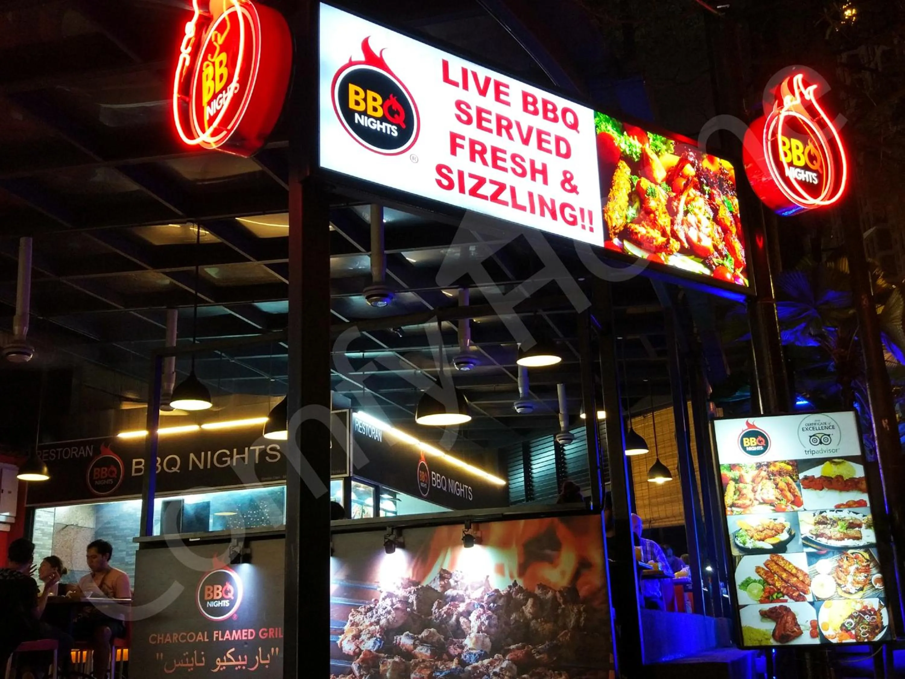 Restaurant/places to eat in 5 STAR & LUXURY Apartment near KLCC/ KL City Centre