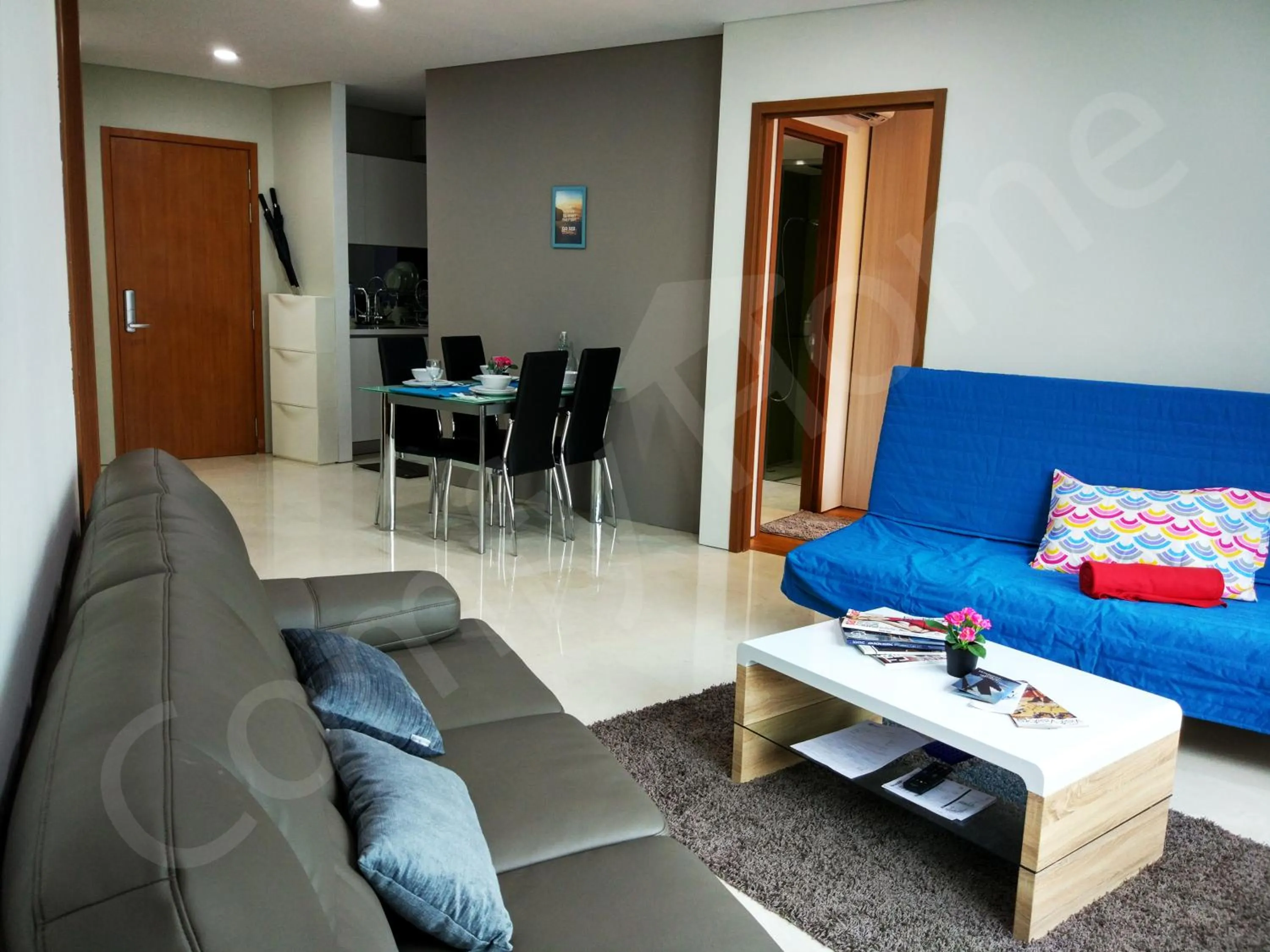 Living room in 5 STAR & LUXURY Apartment near KLCC/ KL City Centre