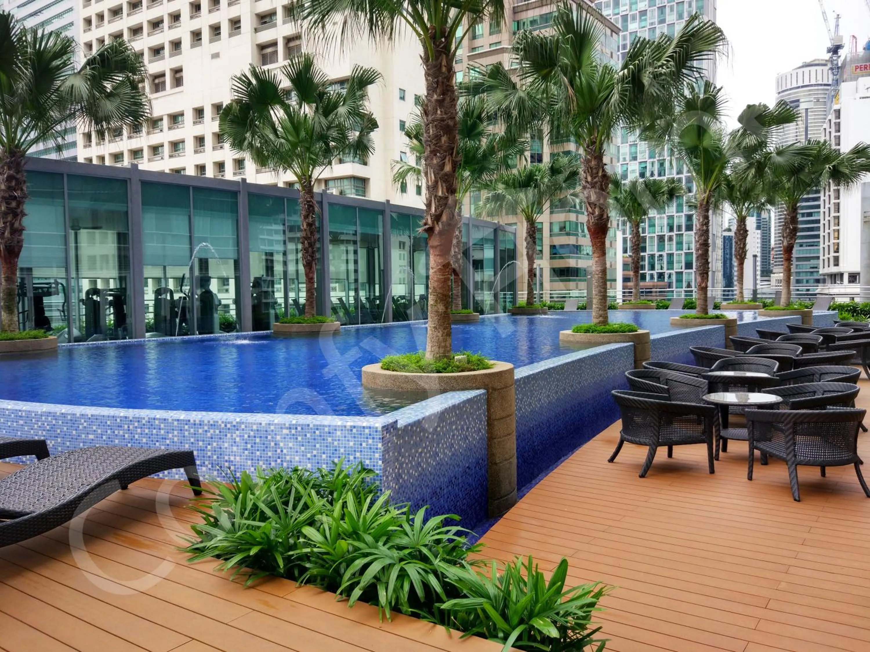 Swimming pool in 5 STAR & LUXURY Apartment near KLCC/ KL City Centre