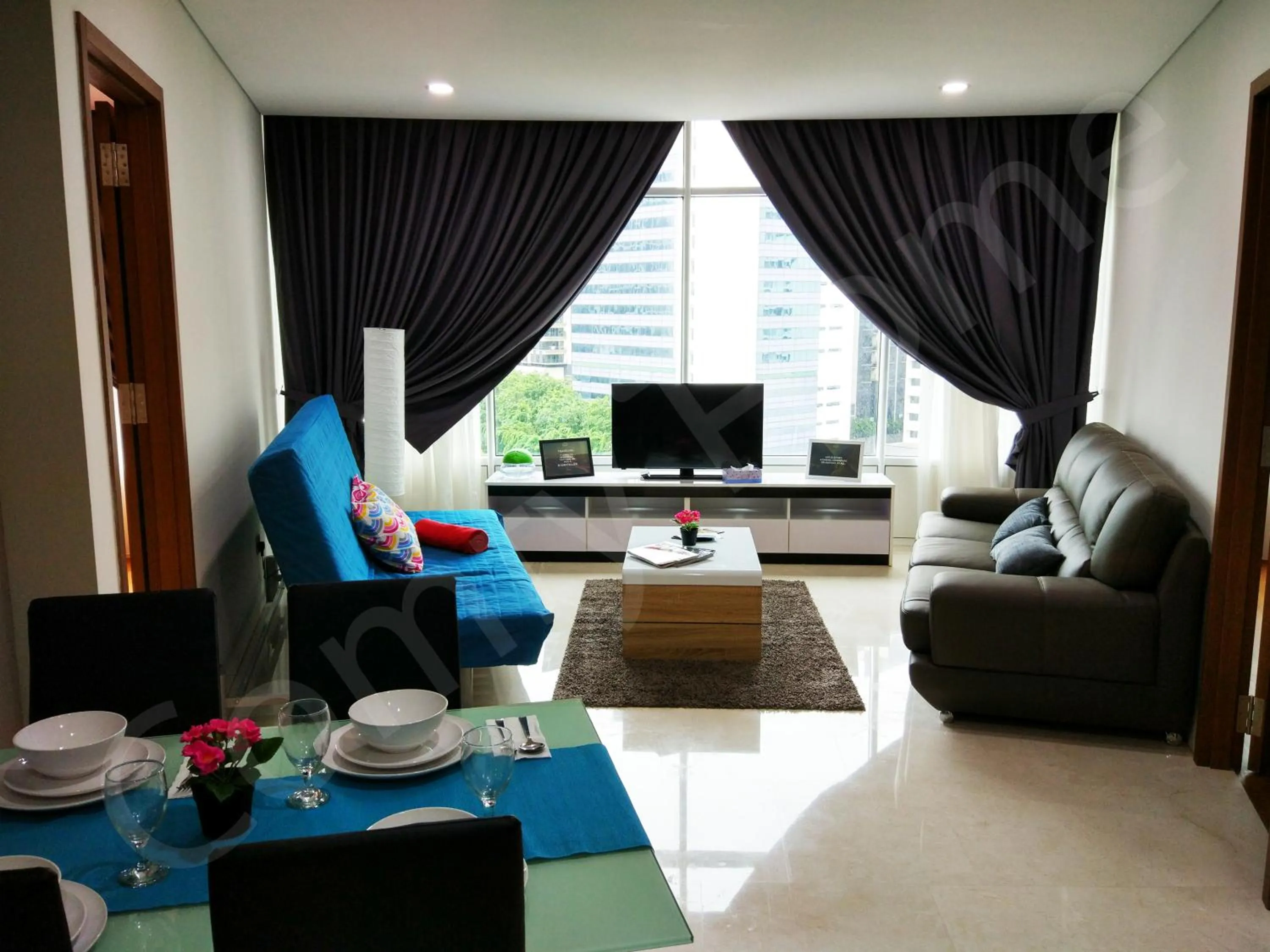 Living room in 5 STAR & LUXURY Apartment near KLCC/ KL City Centre