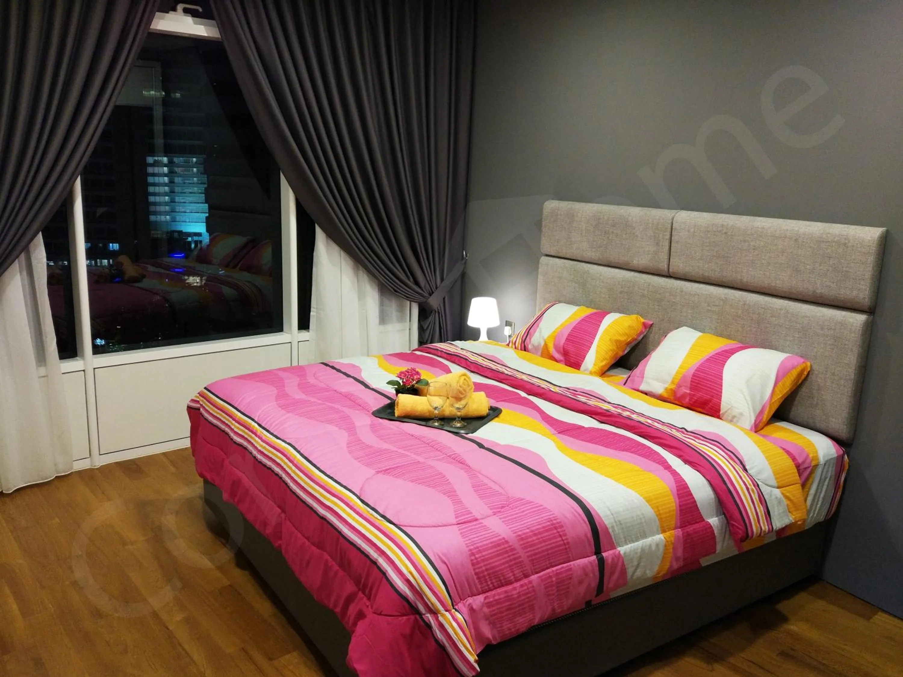 Bedroom, Bed in 5 STAR & LUXURY Apartment near KLCC/ KL City Centre