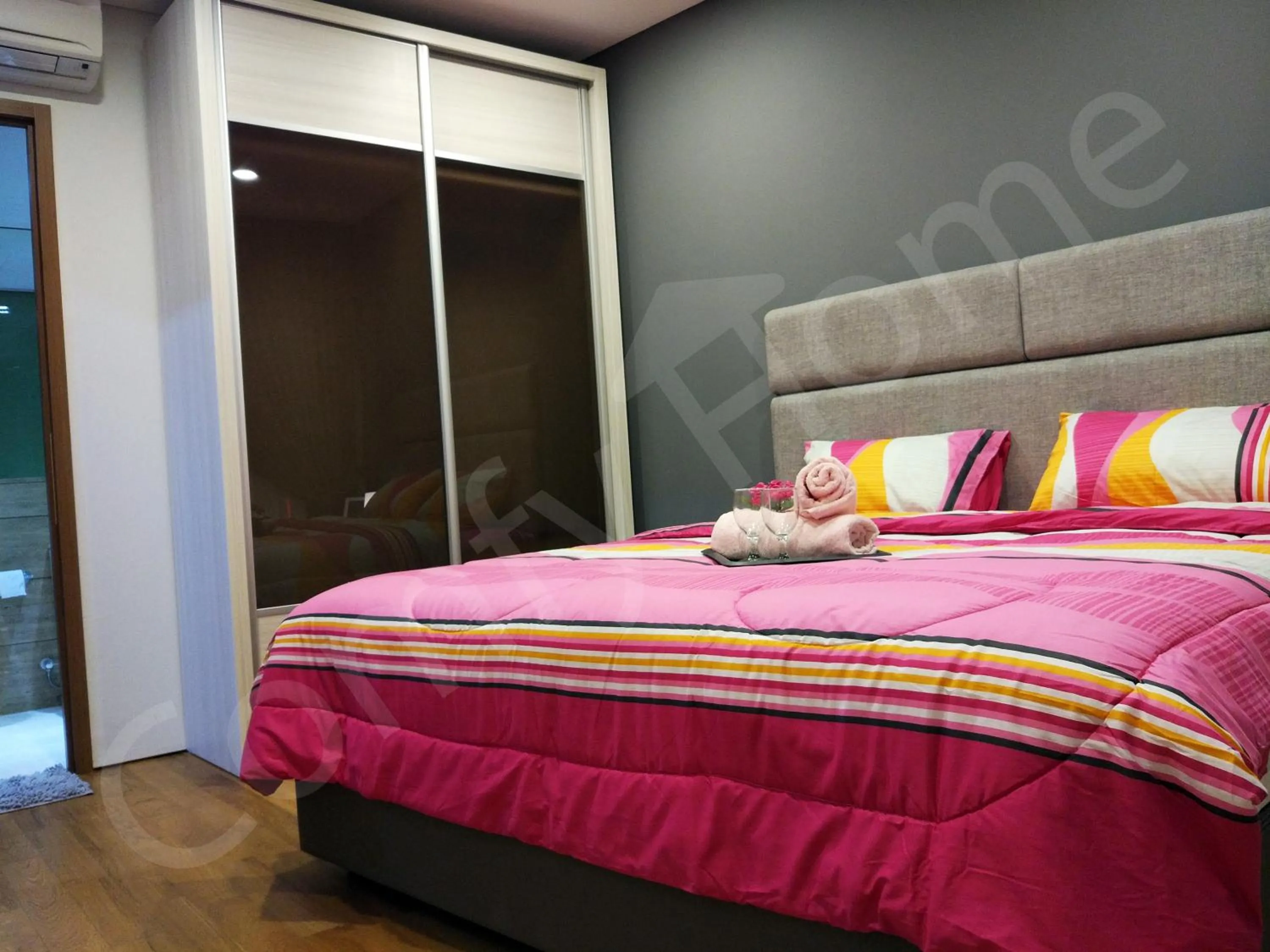 Bedroom, Bed in 5 STAR & LUXURY Apartment near KLCC/ KL City Centre