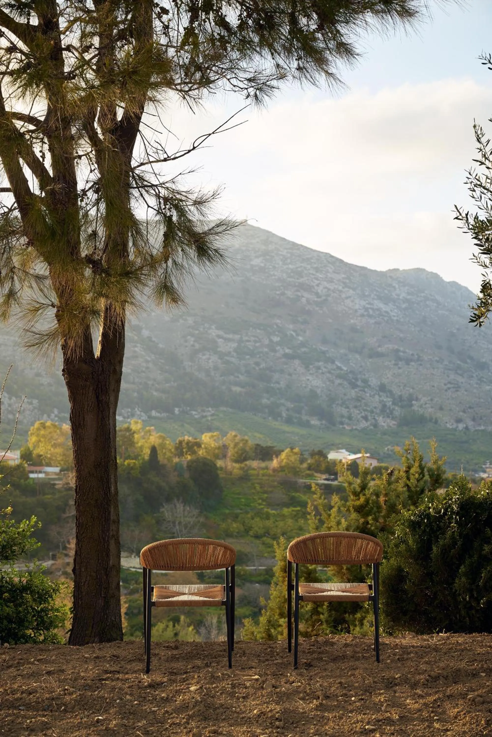 Natural landscape in Eliathos Hillside Retreat
