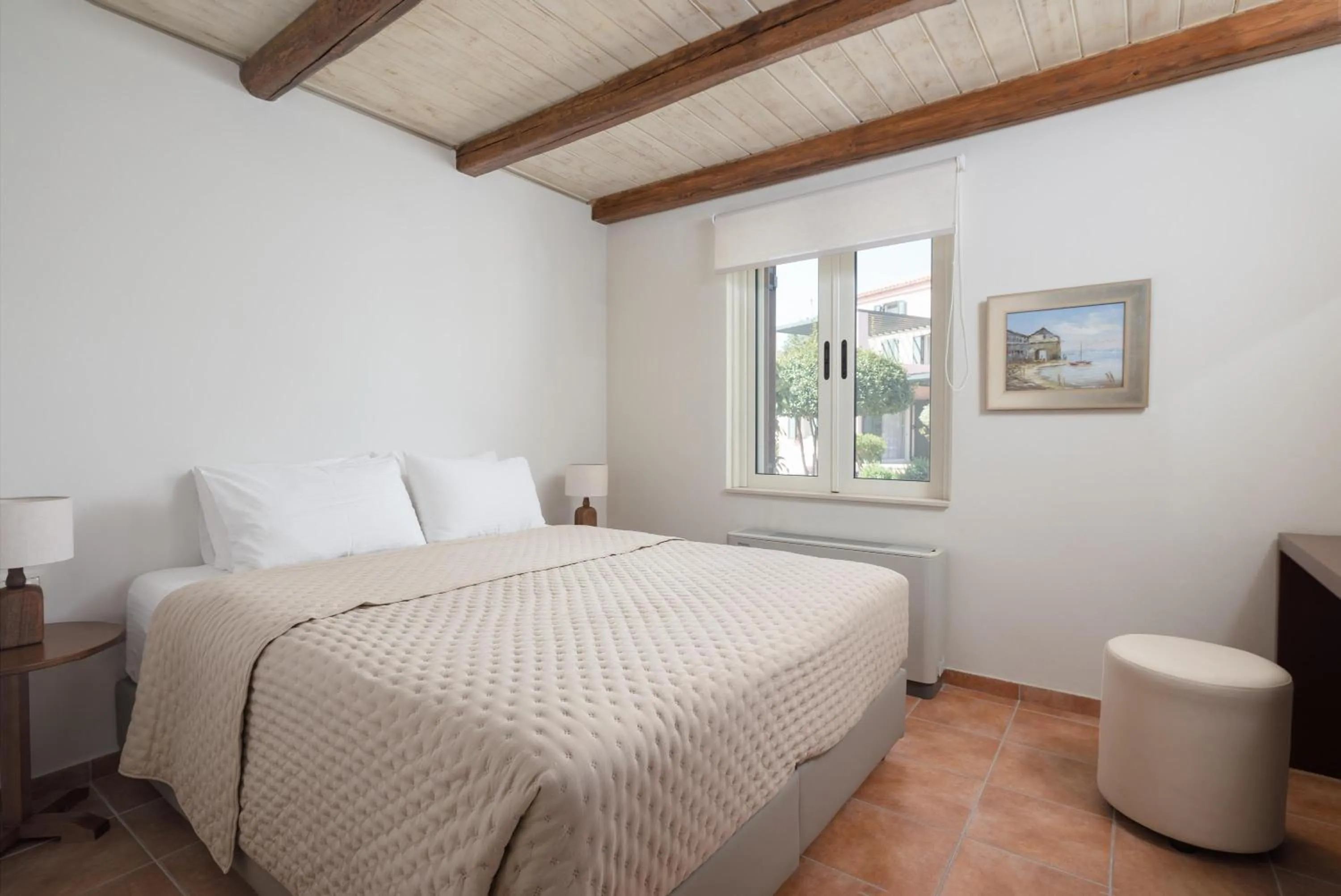 Photo of the whole room, Bed in Eliathos Hillside Retreat